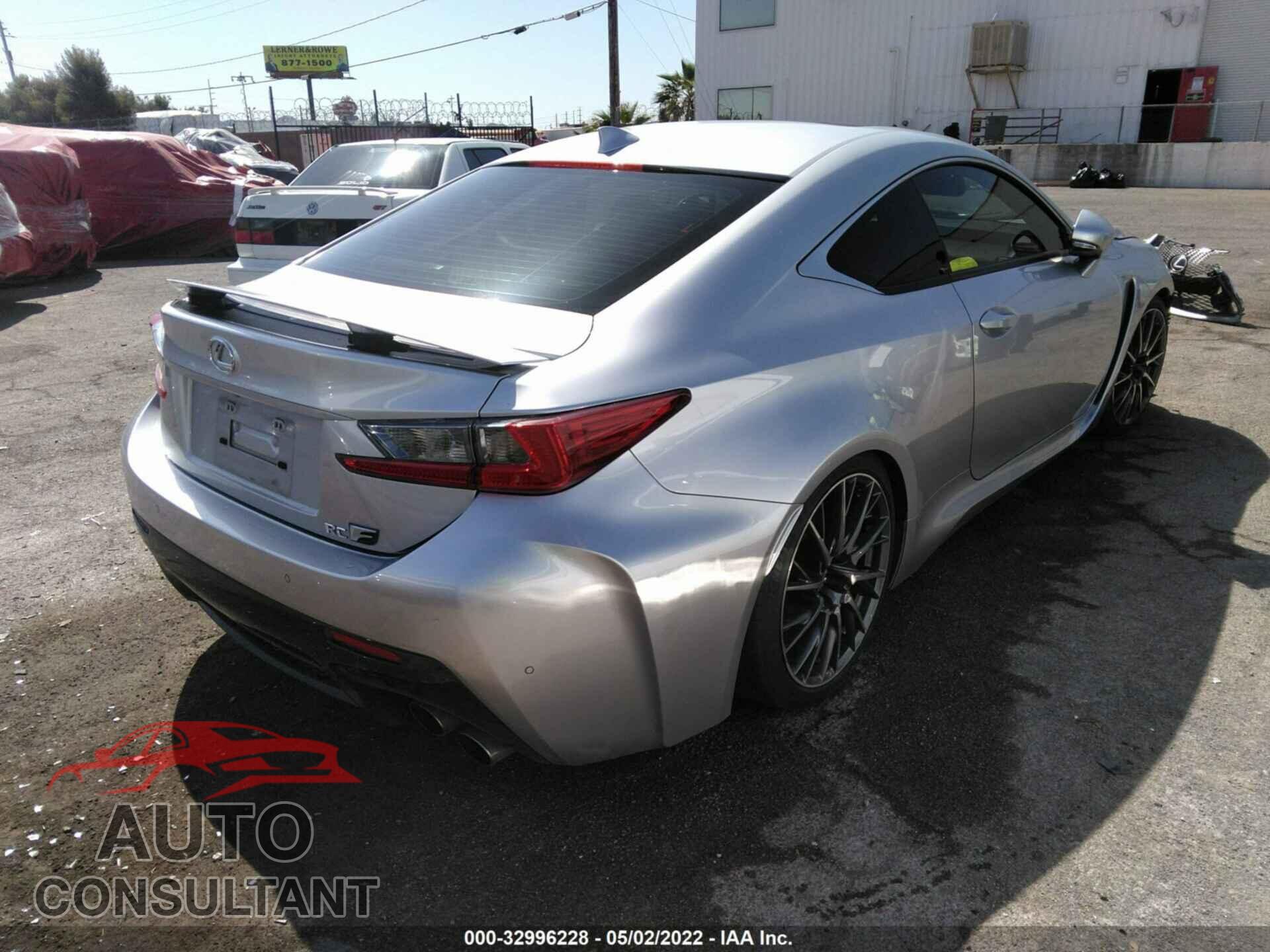 LEXUS RC F 2015 - JTHHP5BC1F5004085