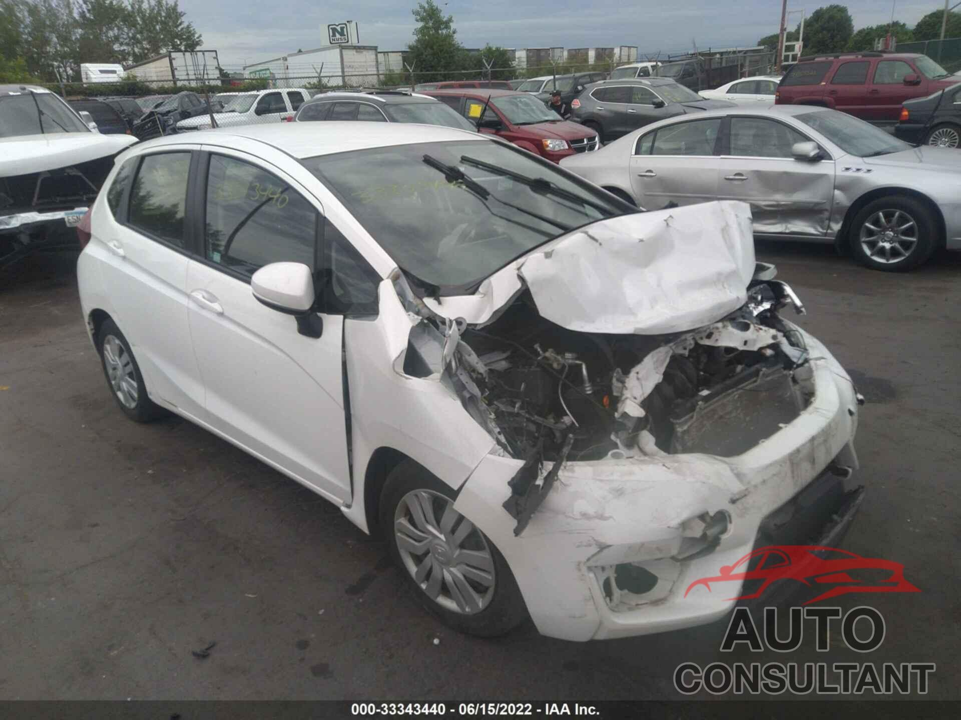 HONDA FIT 2016 - JHMGK5H58GX008014