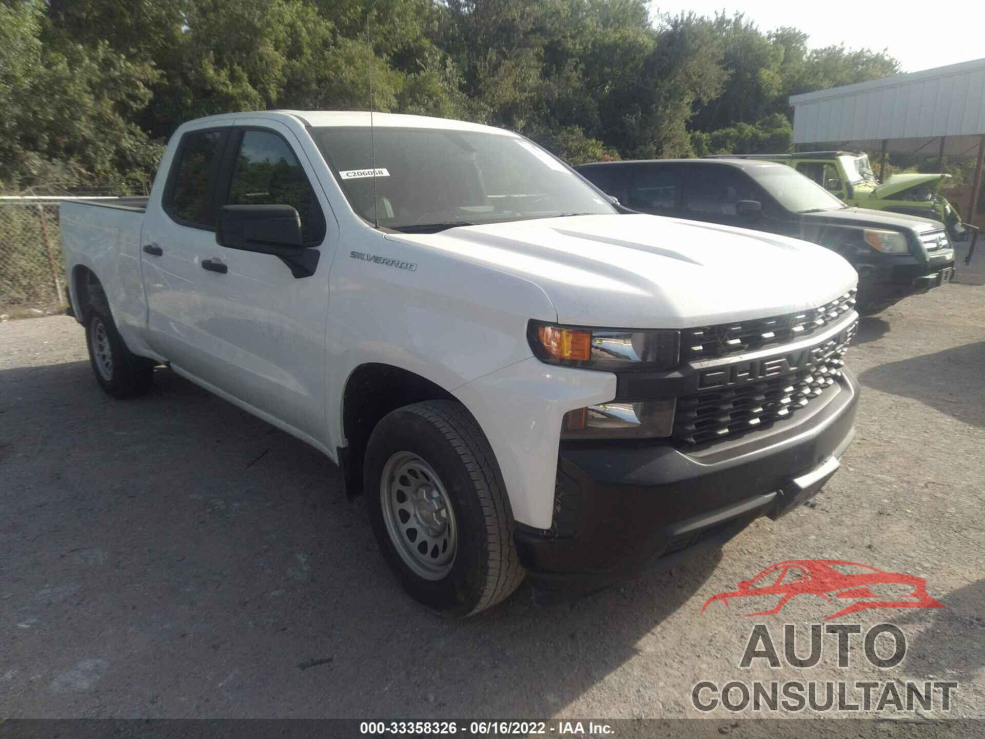 CHEVROLET SILVERADO 1500 2020 - 1GCRWAEF1LZ160073