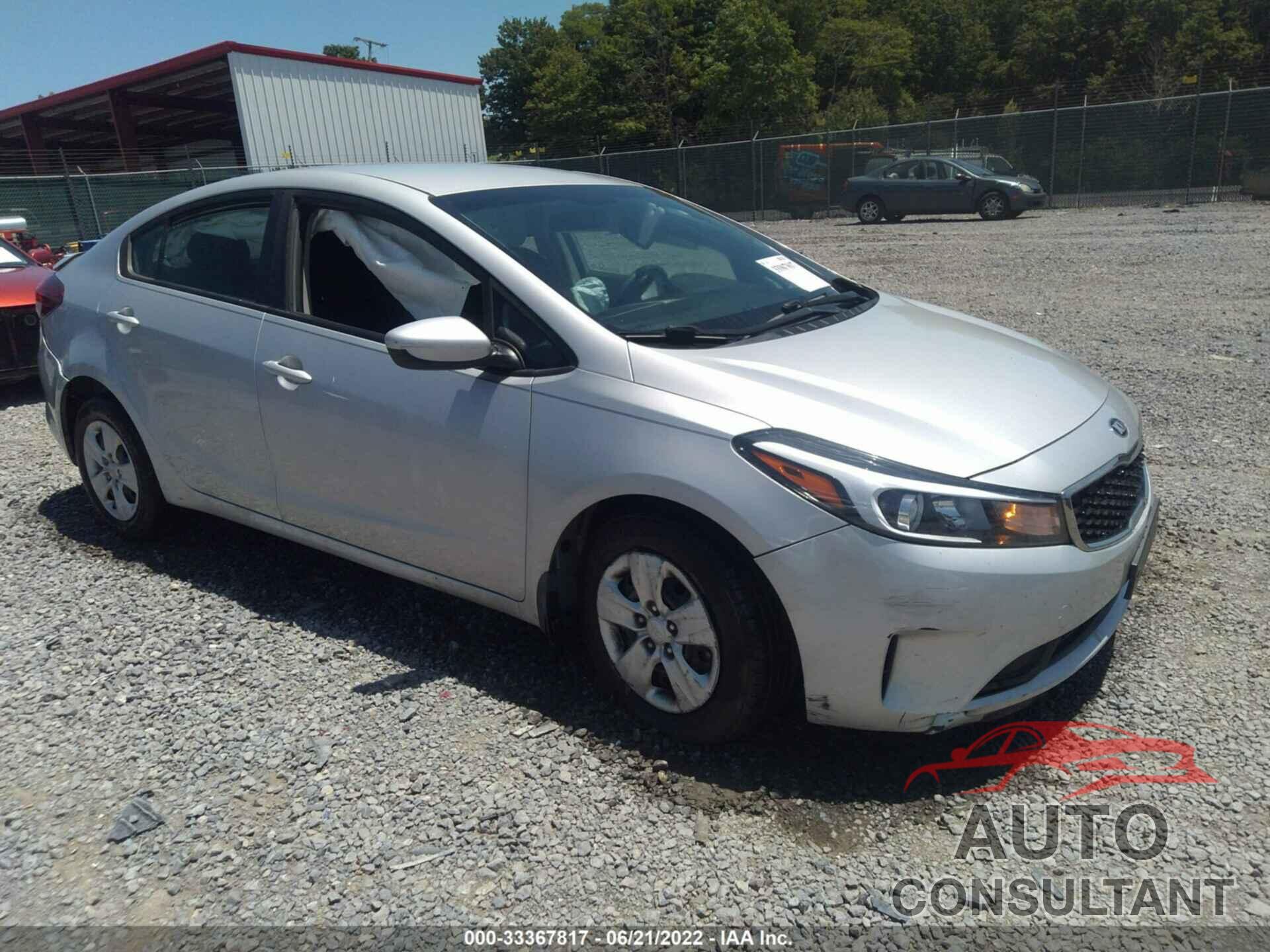 KIA FORTE 2017 - 3KPFK4A77HE160094