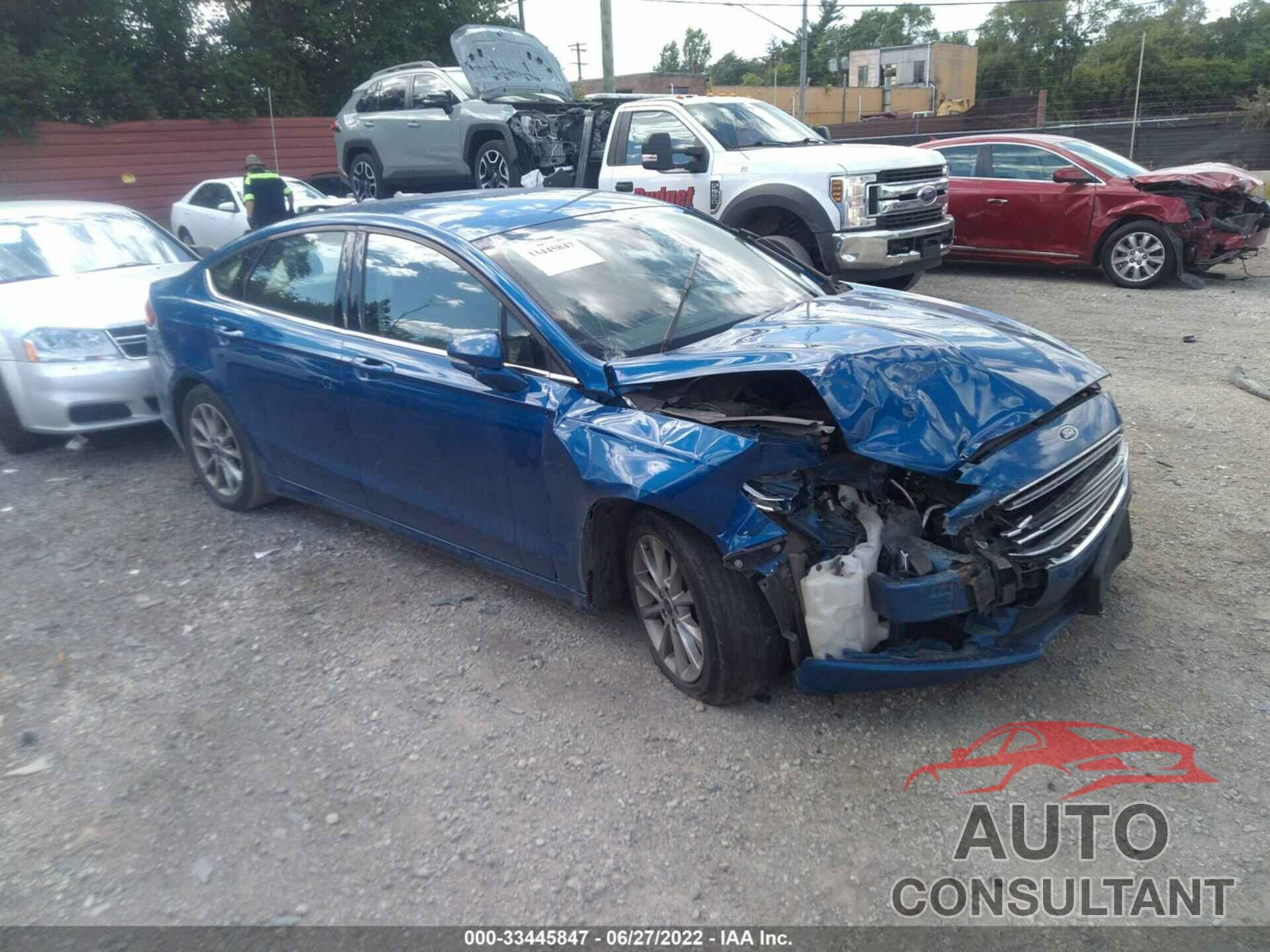 FORD FUSION 2017 - 3FA6P0H78HR358729