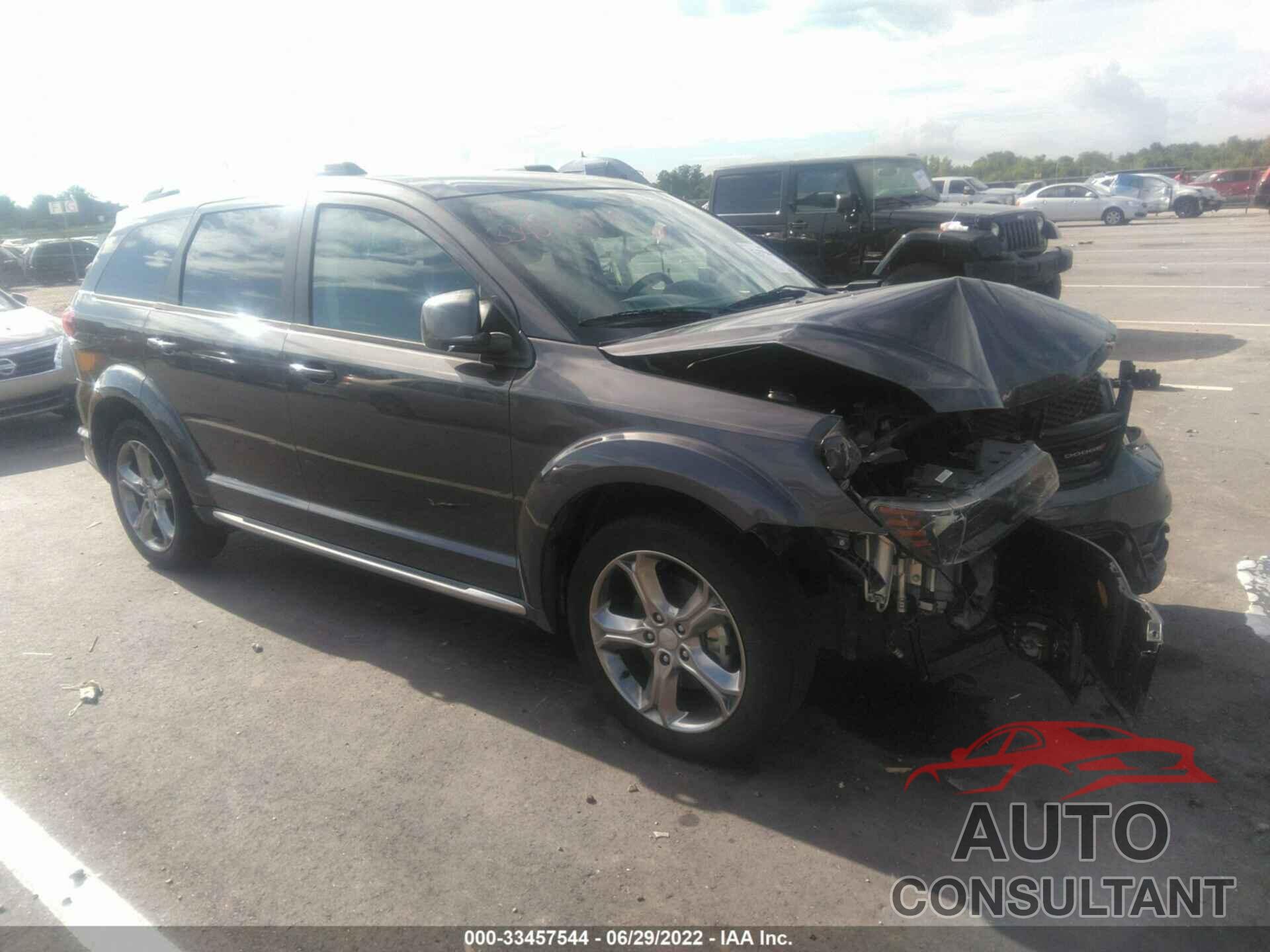 DODGE JOURNEY 2017 - 3C4PDCGBXHT607887