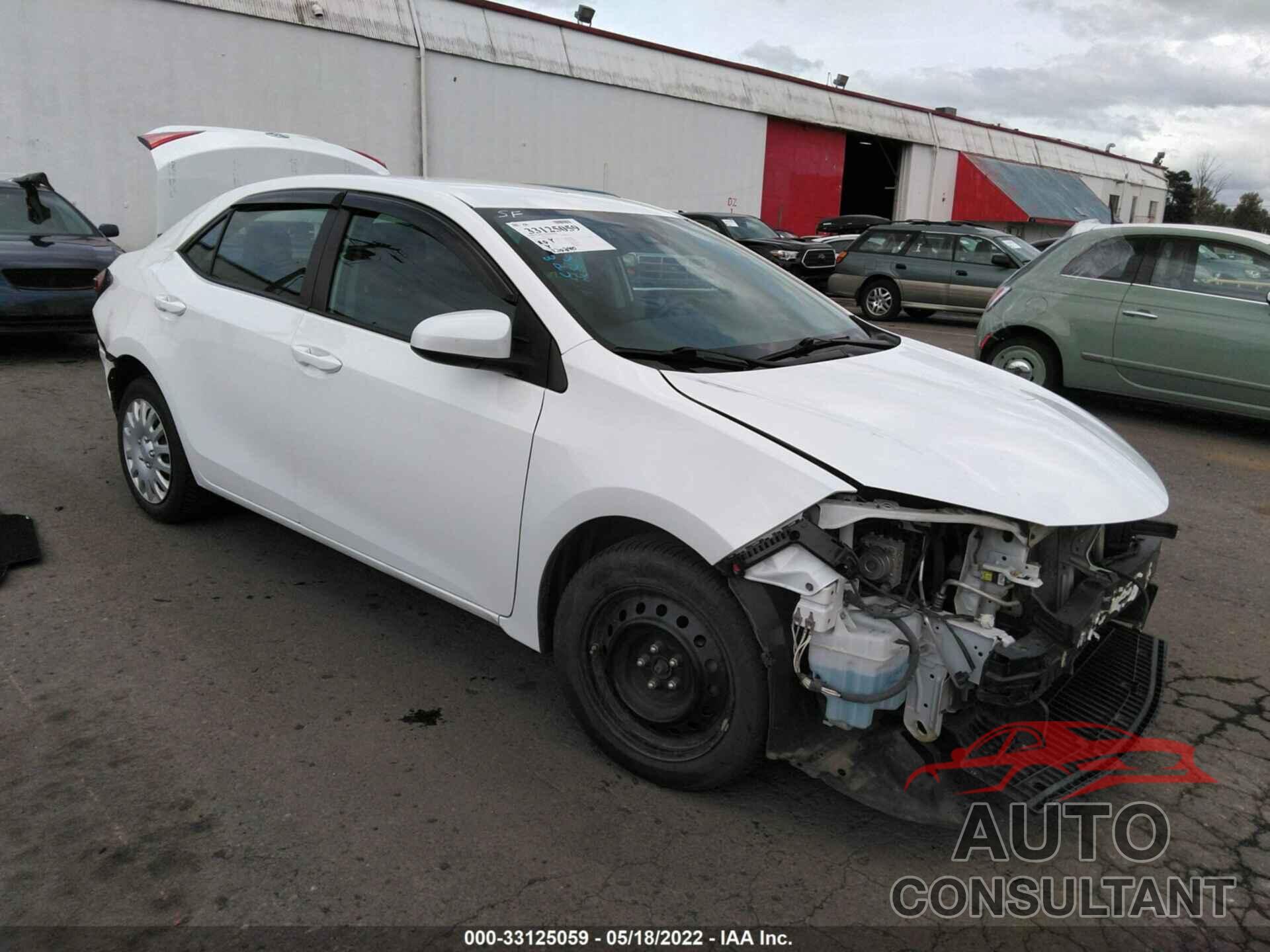 TOYOTA COROLLA 2017 - 2T1BURHE8HC814089