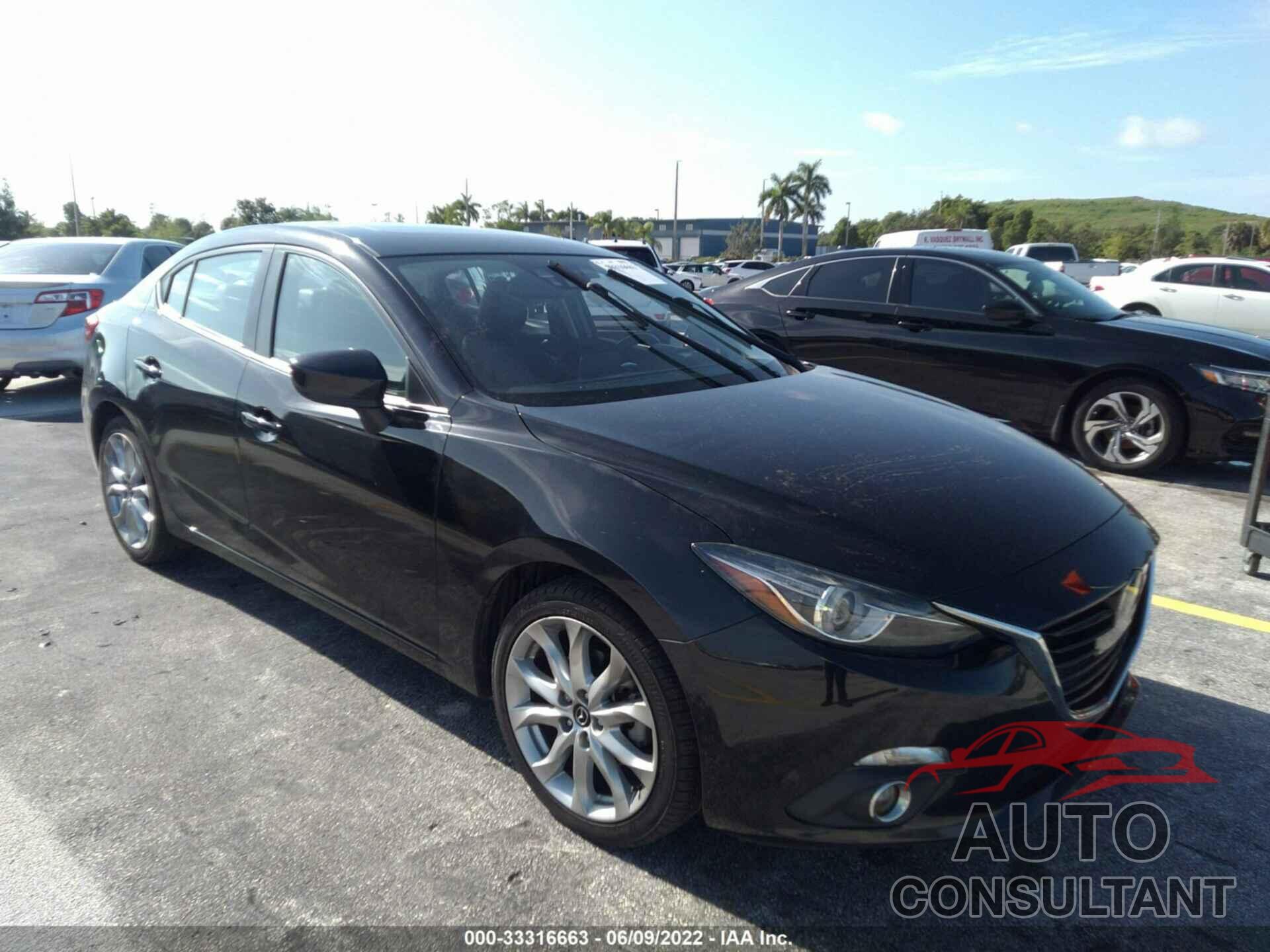 MAZDA MAZDA3 2016 - JM1BM1X36G1289831