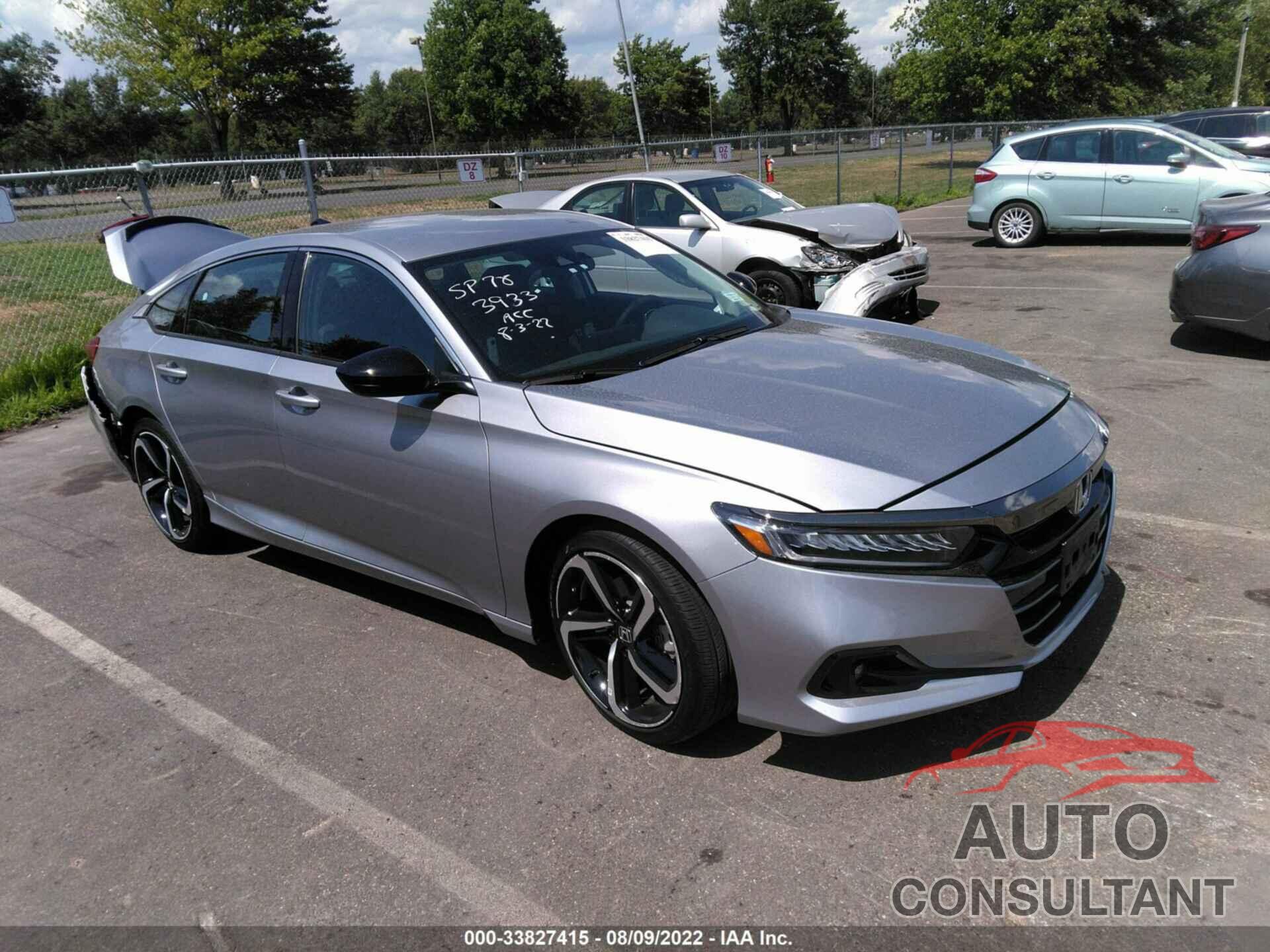 HONDA ACCORD SEDAN 2022 - 1HGCV1F40NA035901