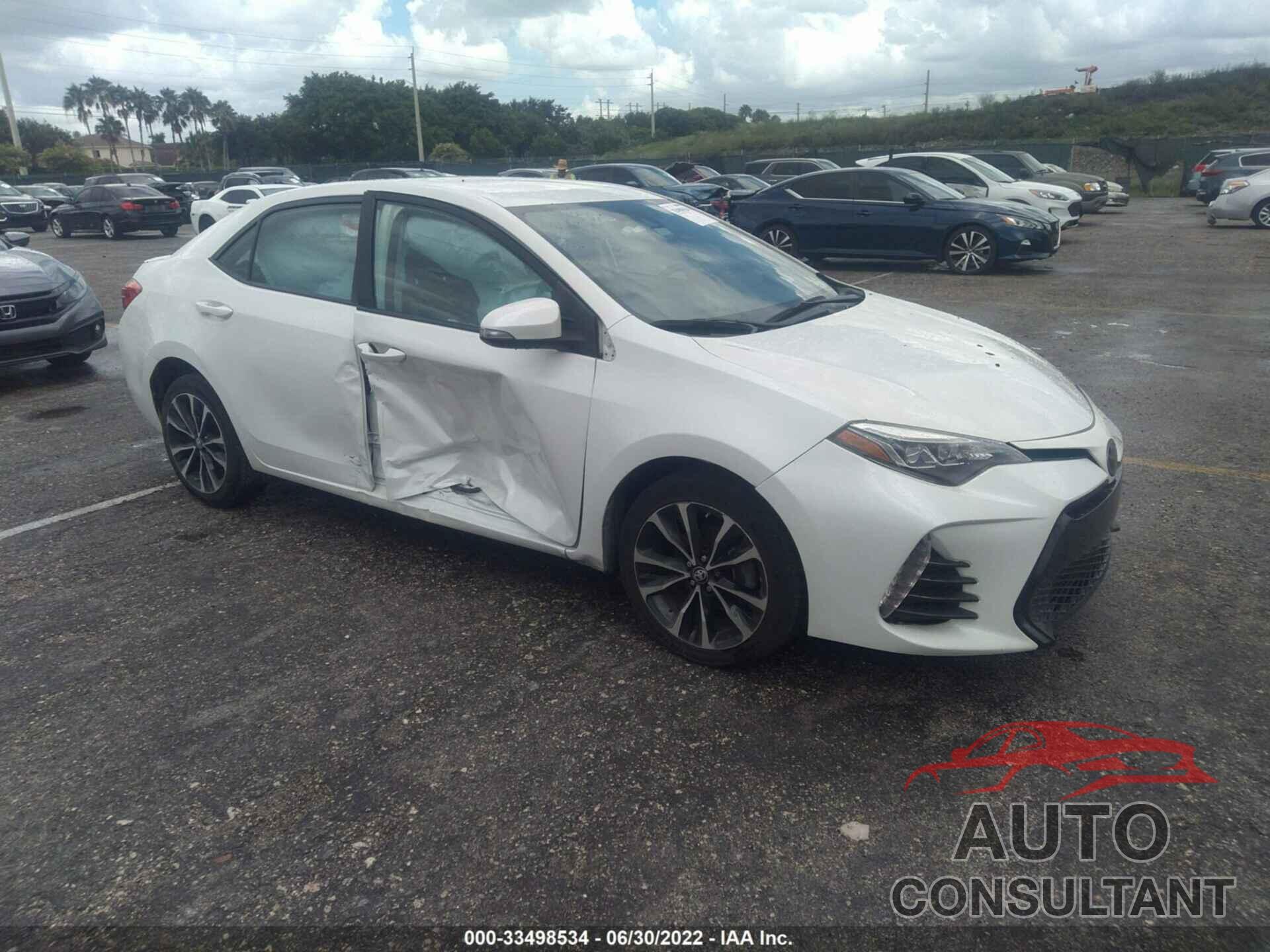 TOYOTA COROLLA 2019 - 5YFBURHE7KP869222