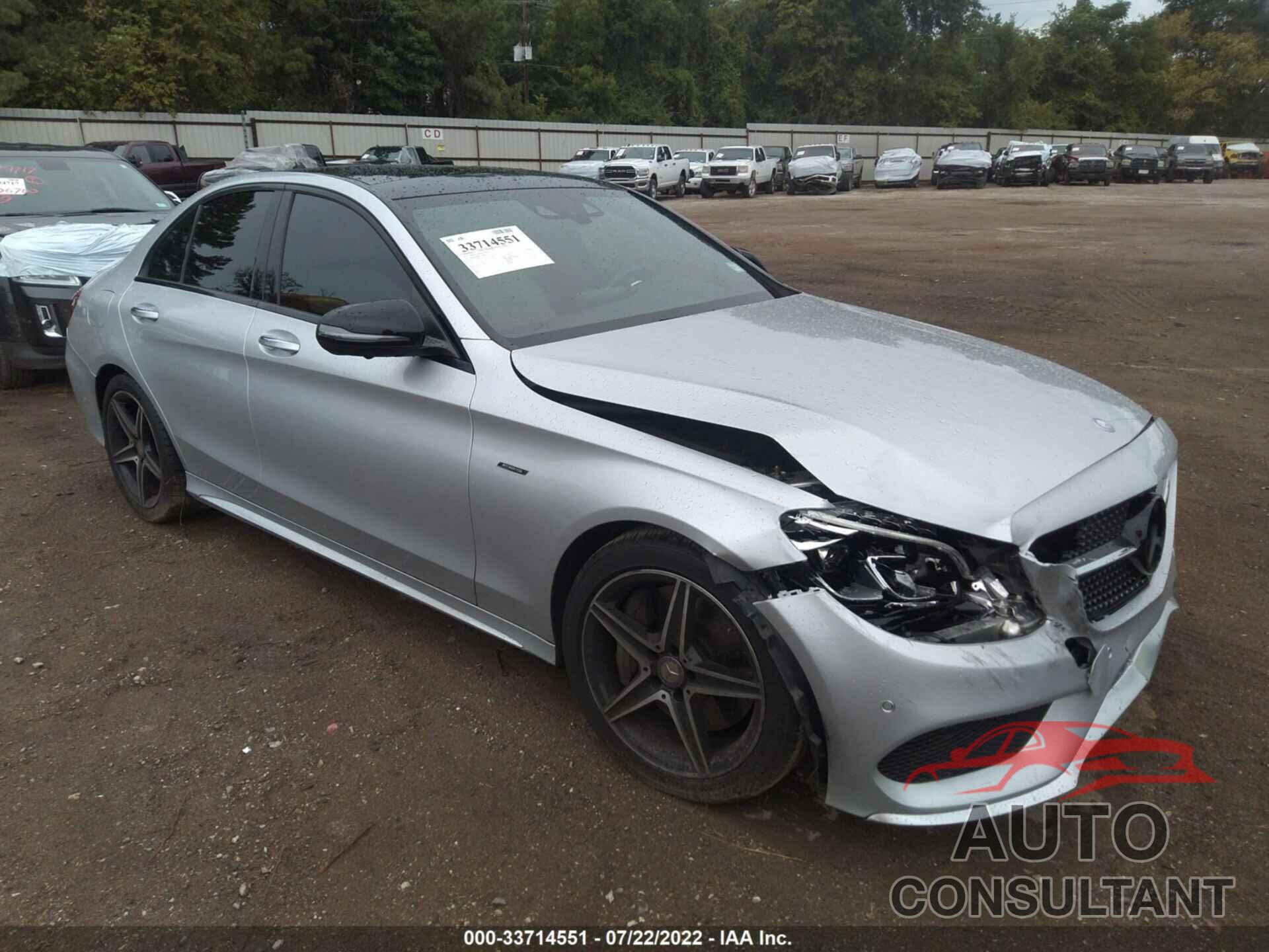 MERCEDES-BENZ C-CLASS 2016 - 55SWF6EB6GU148850