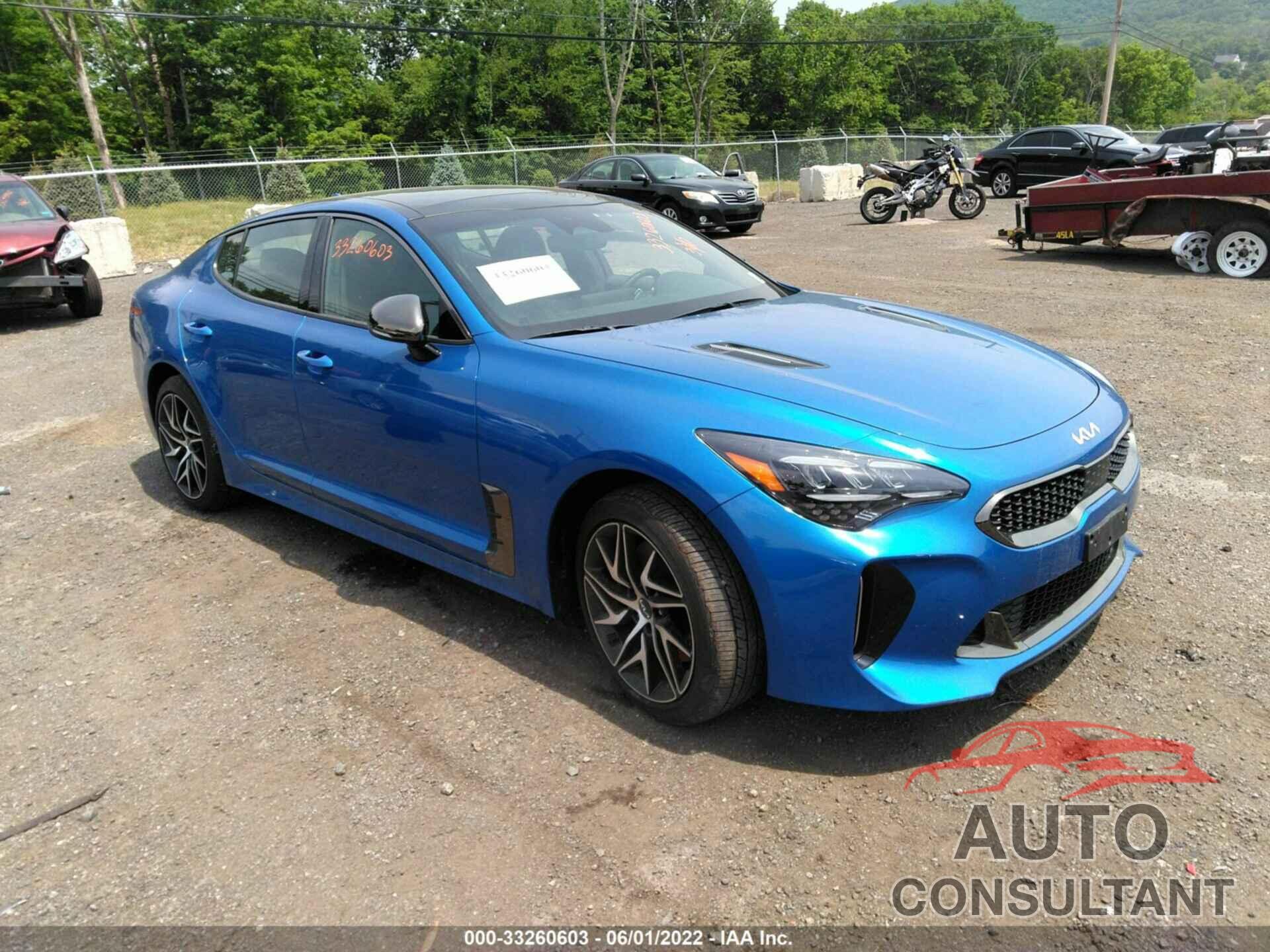 KIA STINGER 2022 - KNAE35LD3N6106663