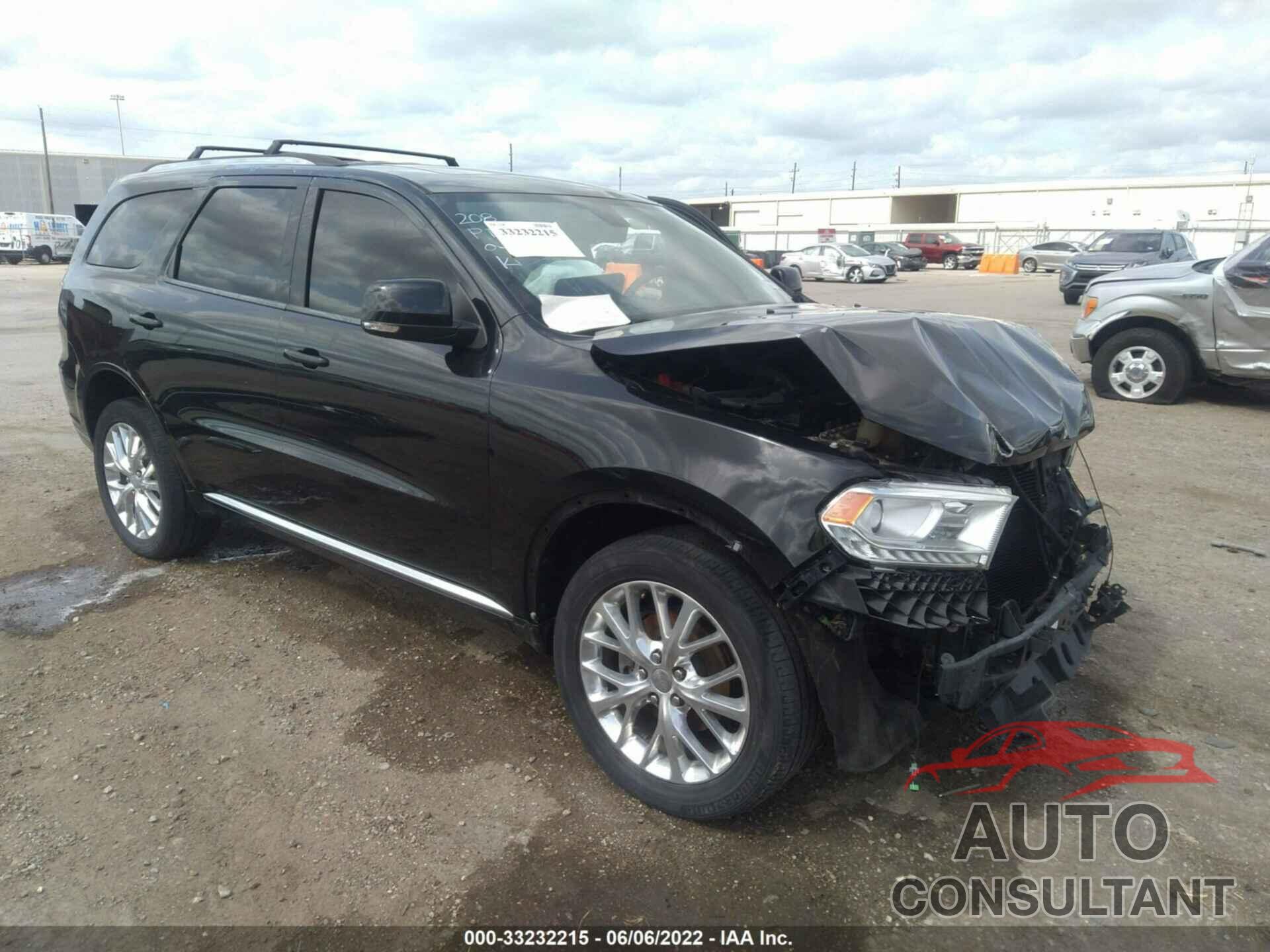 DODGE DURANGO 2016 - 1C4RDJDG6GC403420