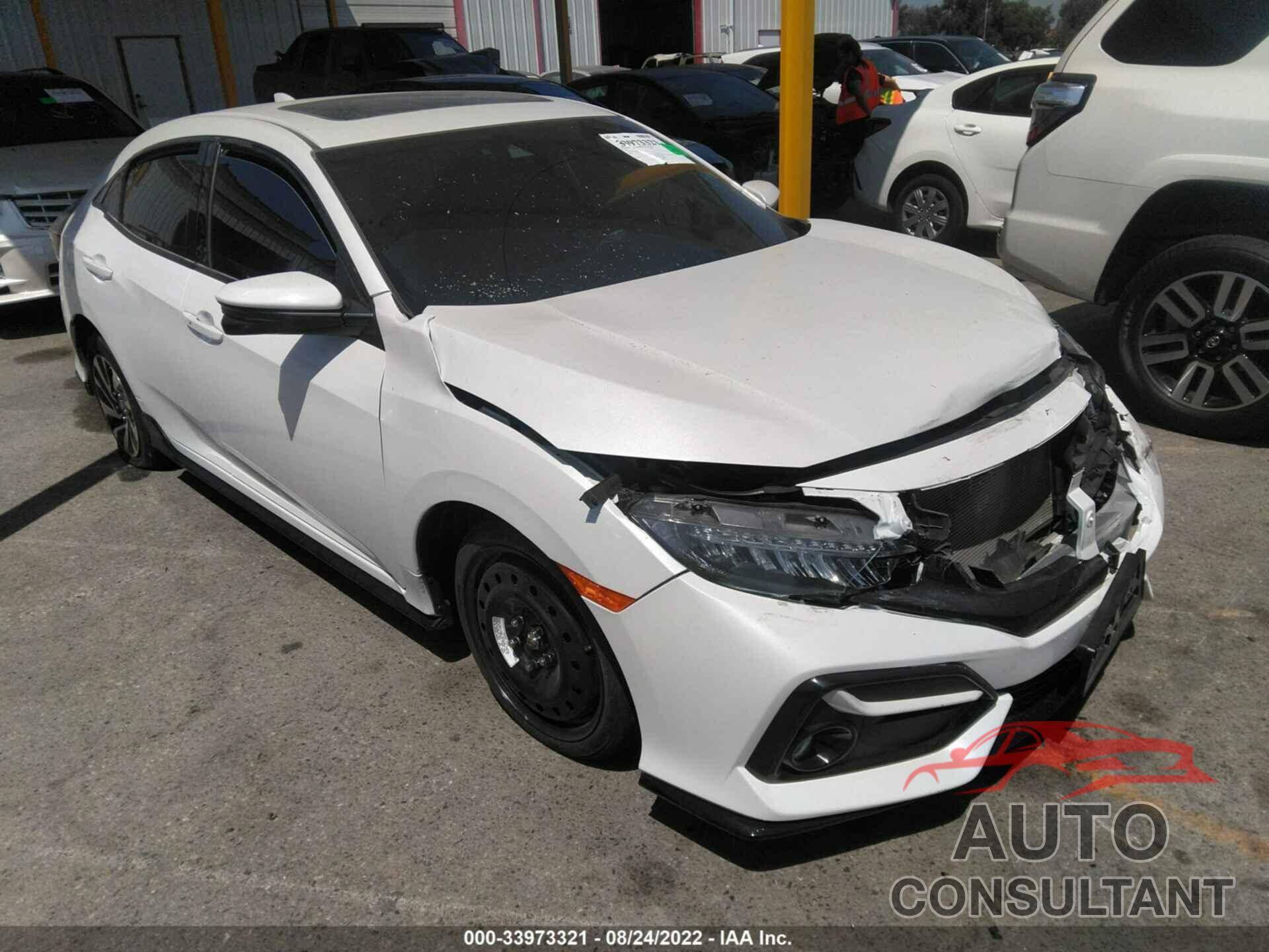 HONDA CIVIC HATCHBACK 2021 - SHHFK7H93MU415562