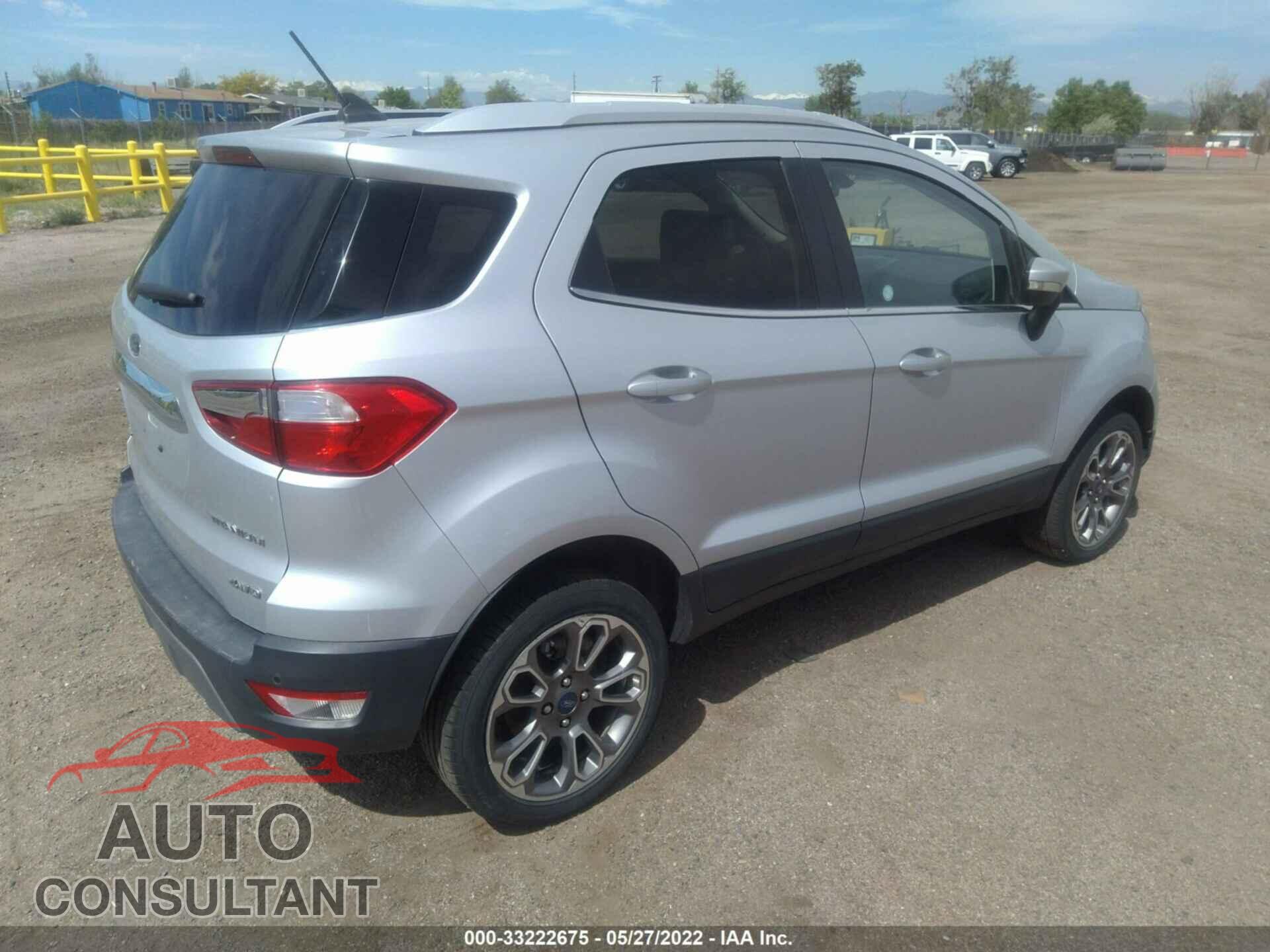 FORD ECOSPORT 2020 - MAJ6S3KL6LC359052