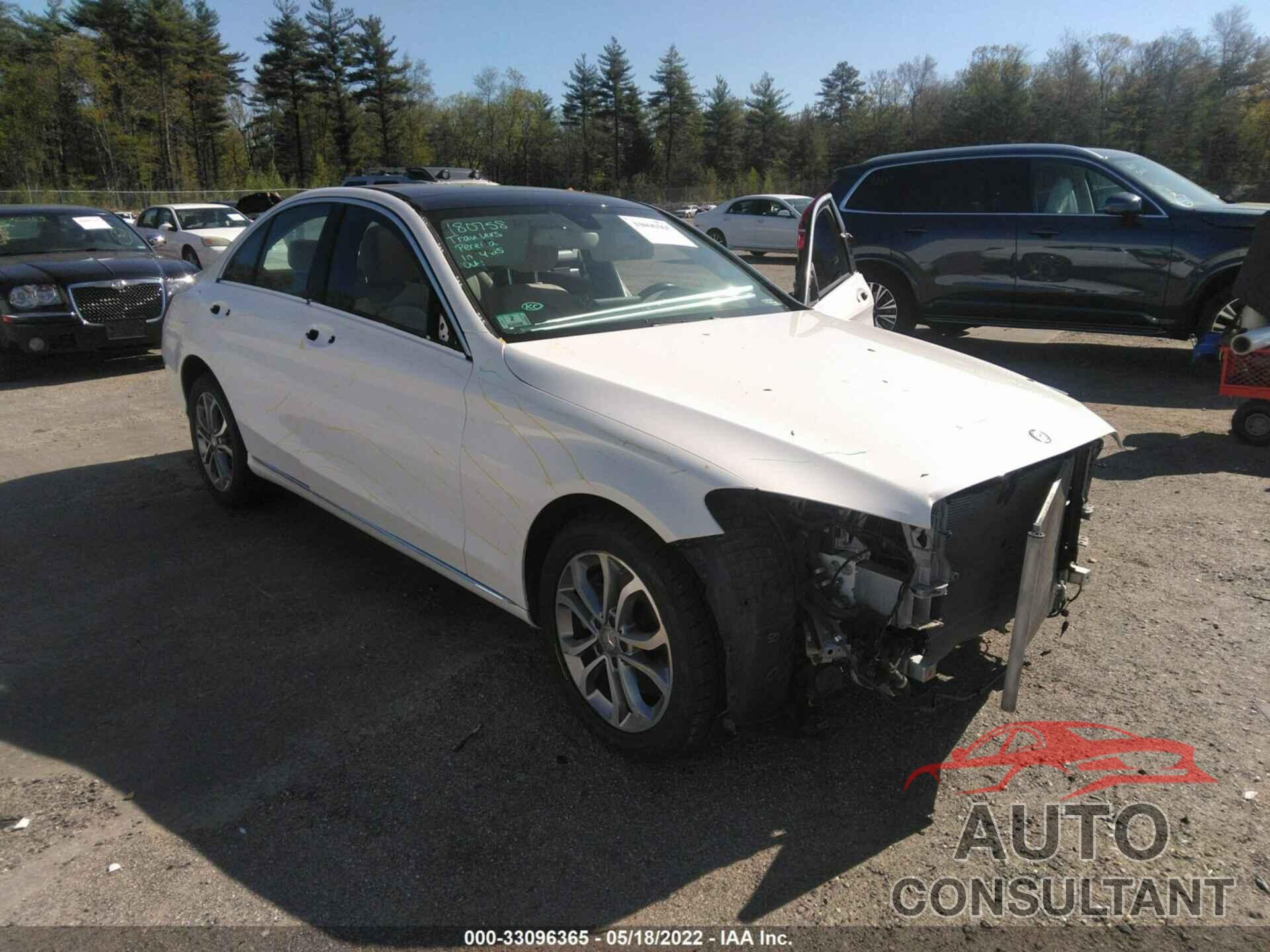 MERCEDES-BENZ C-CLASS 2016 - 55SWF4KB3GU097400