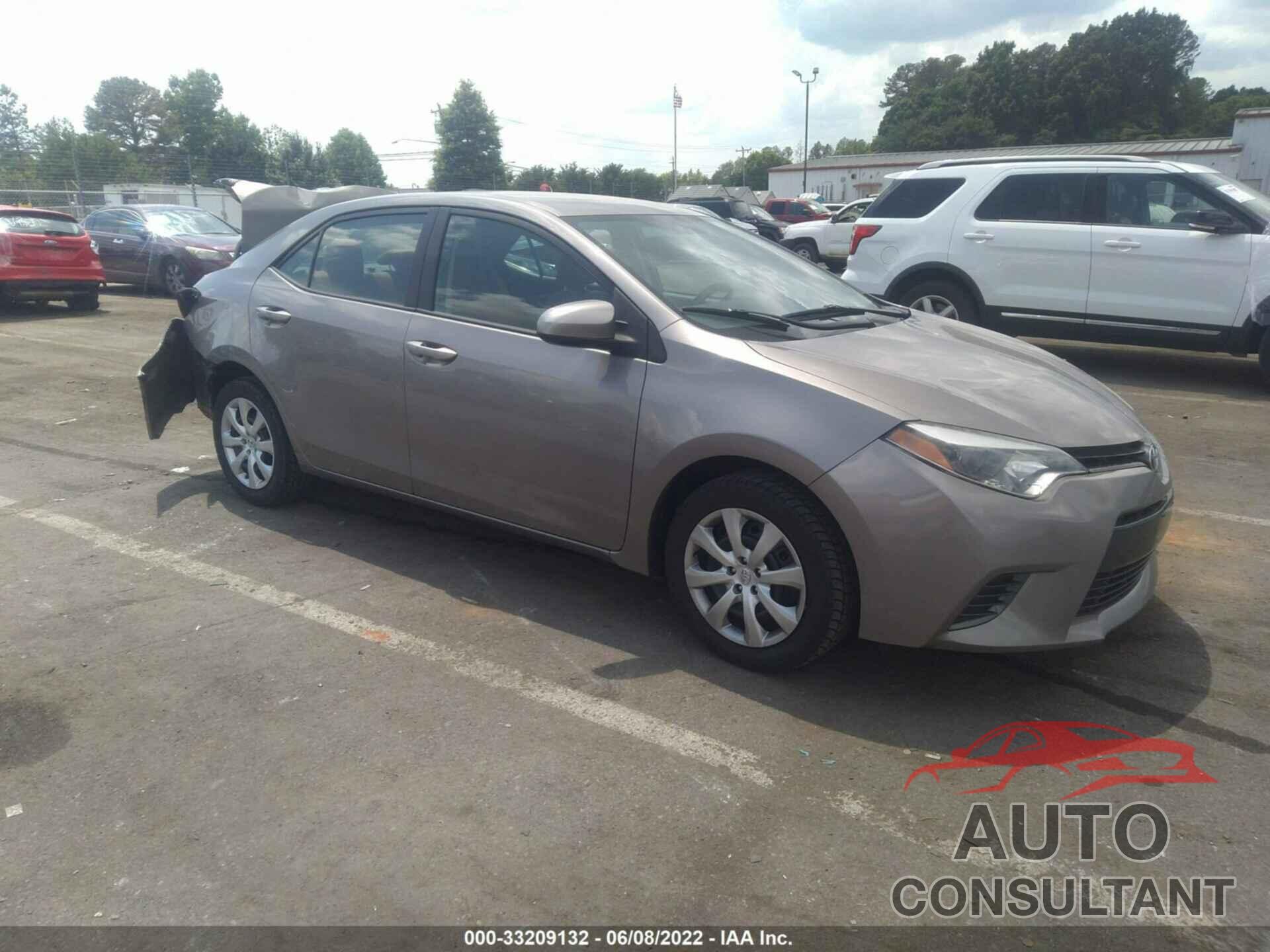 TOYOTA COROLLA 2016 - 2T1BURHE0GC537839