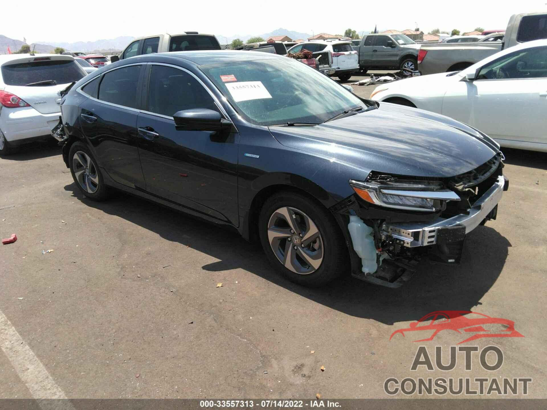 HONDA INSIGHT 2019 - 19XZE4F5XKE029373