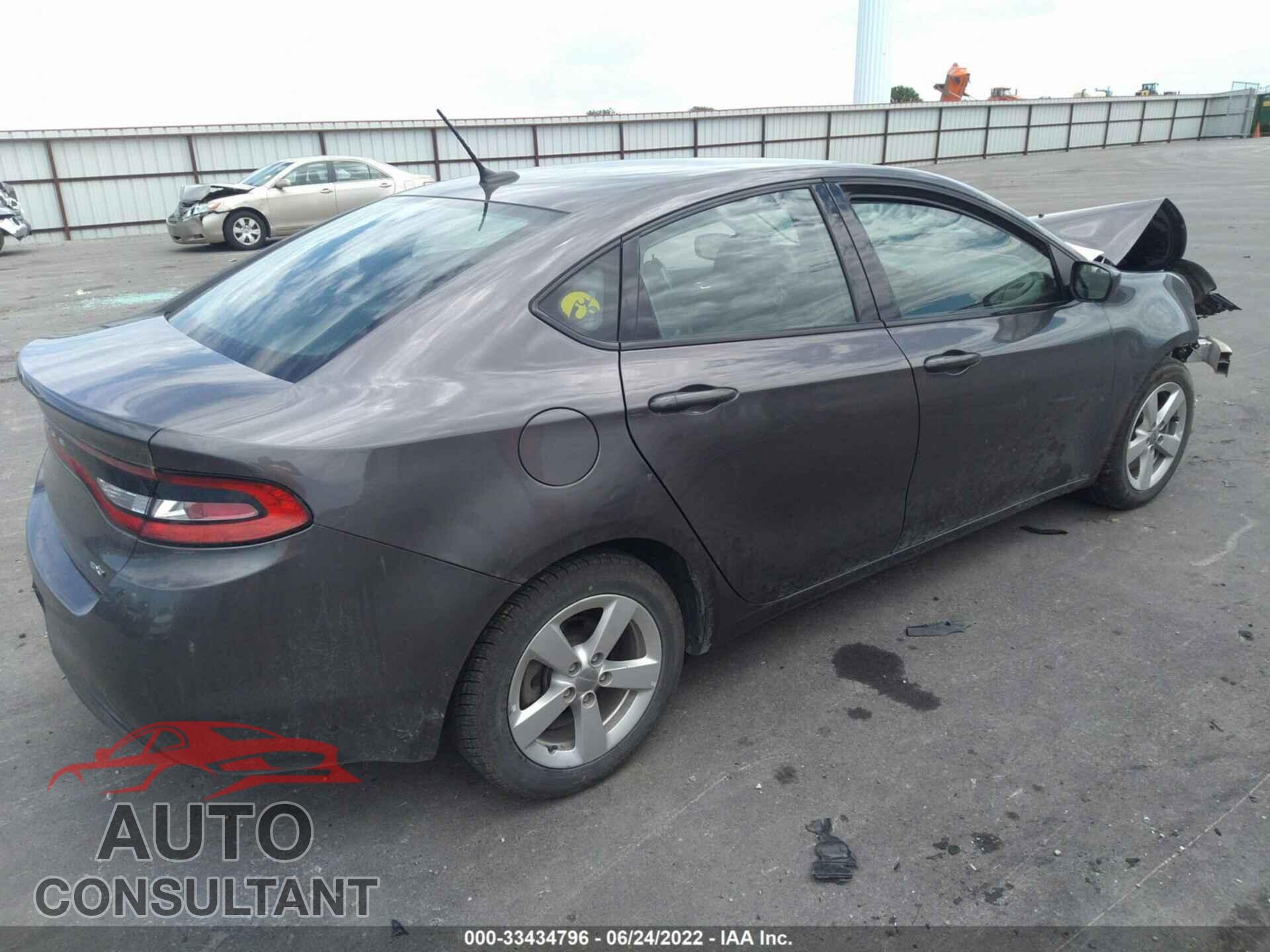 DODGE DART 2016 - 1C3CDFBBXGD727835