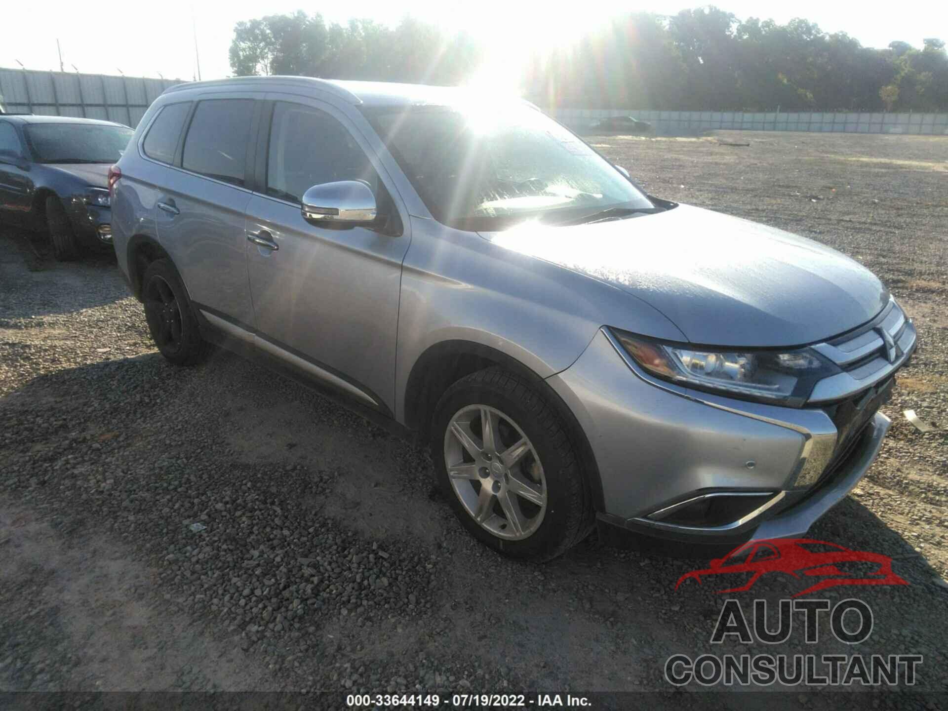 MITSUBISHI OUTLANDER 2017 - JA4AD3A33HZ044479