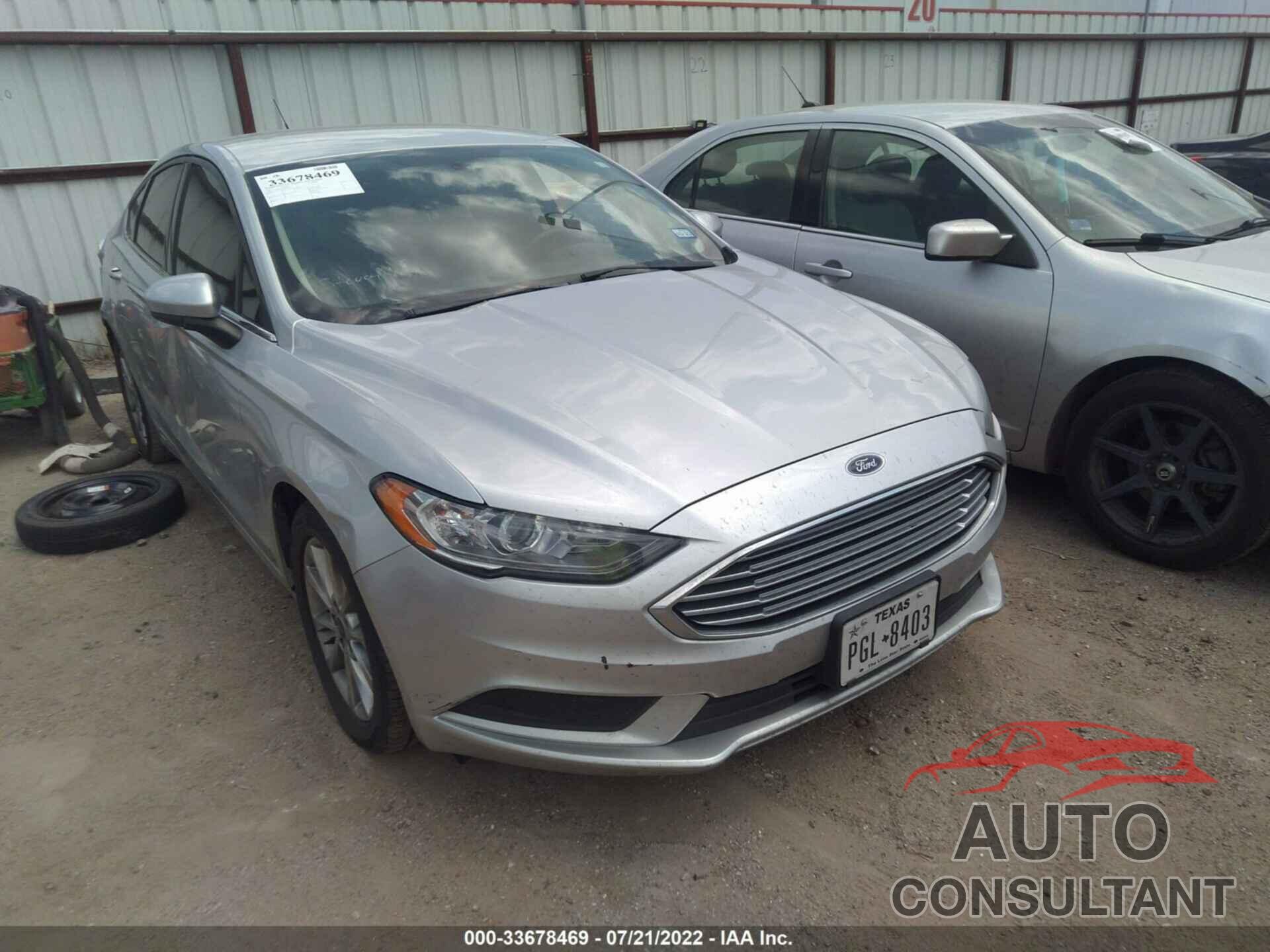 FORD FUSION 2017 - 3FA6P0HD5HR367233