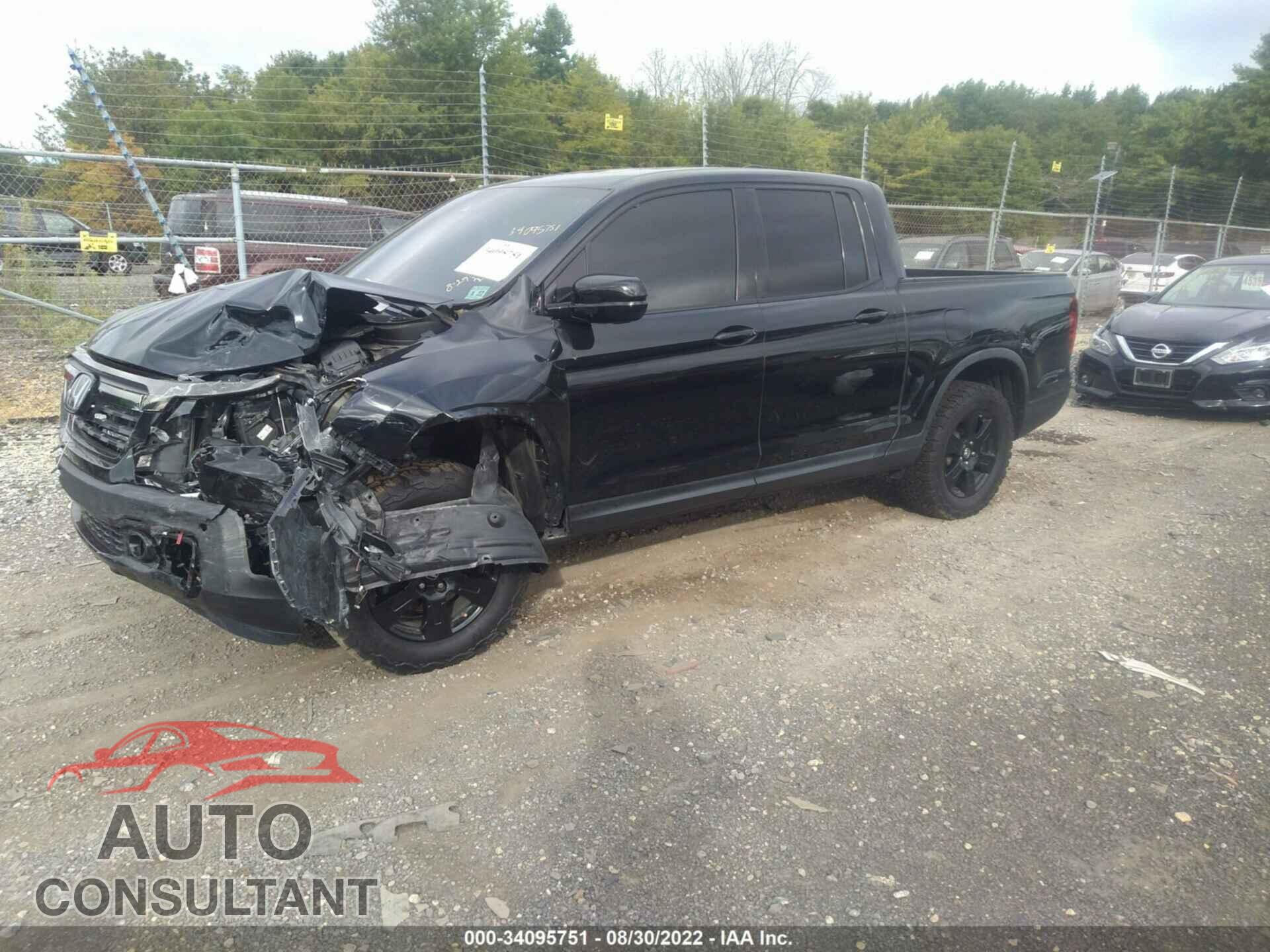 HONDA RIDGELINE 2017 - 5FPYK3F80HB021883