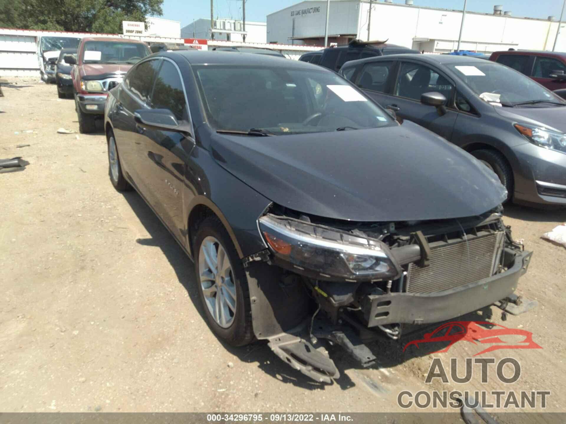 CHEVROLET MALIBU 2016 - 1G1ZE5ST3GF283281