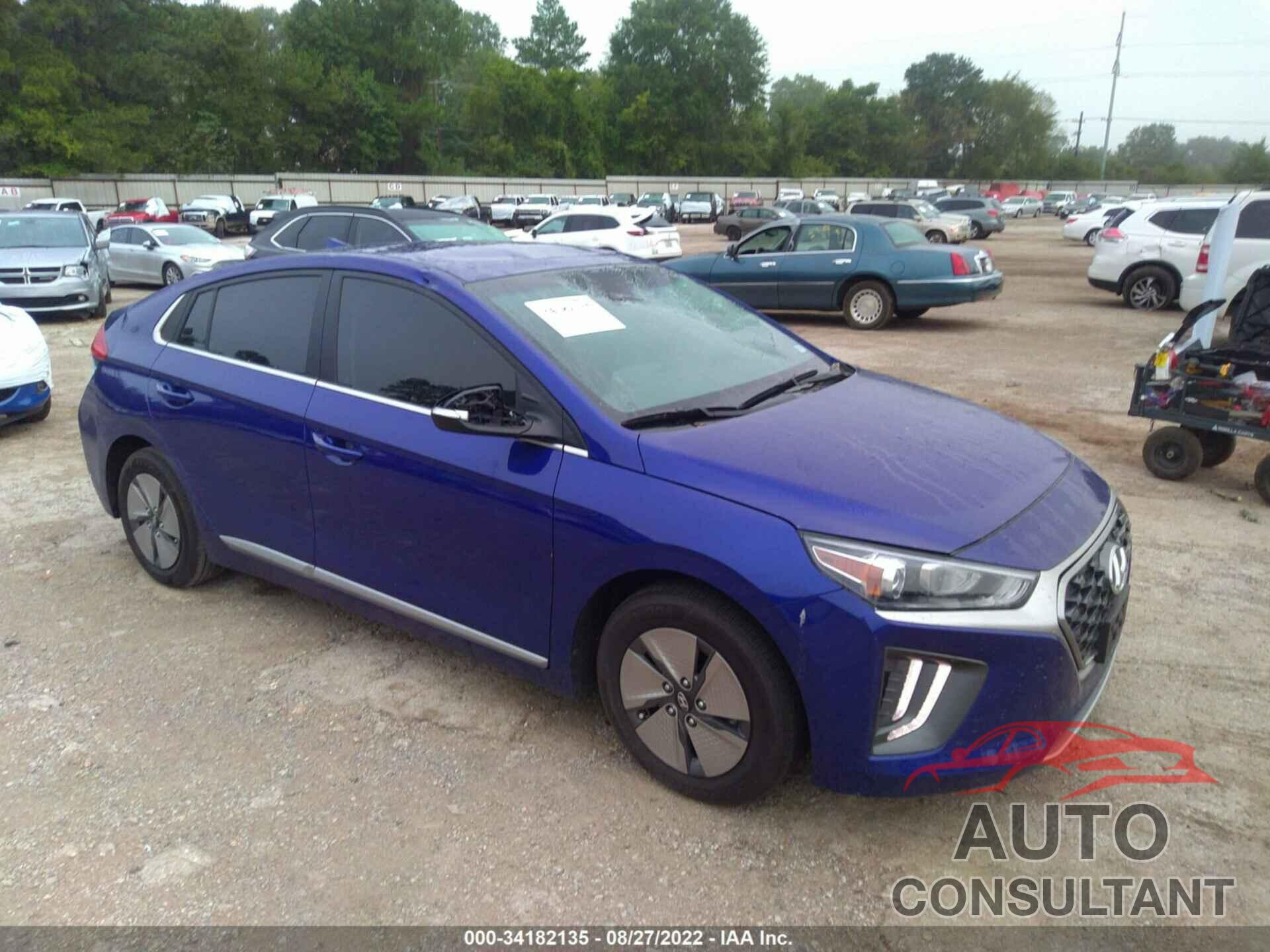 HYUNDAI IONIQ HYBRID 2022 - KMHC75LCXNU283188