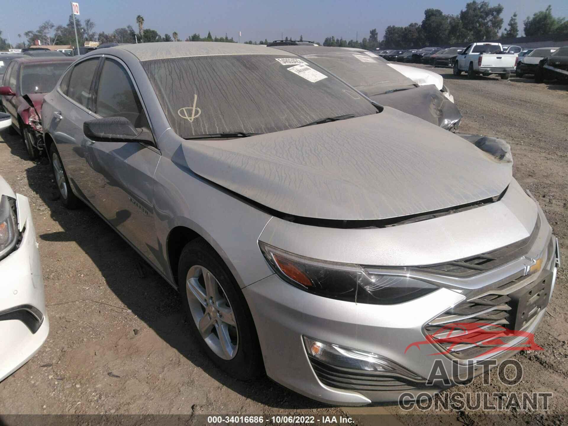 CHEVROLET MALIBU 2020 - 1G1ZC5STXLF143888