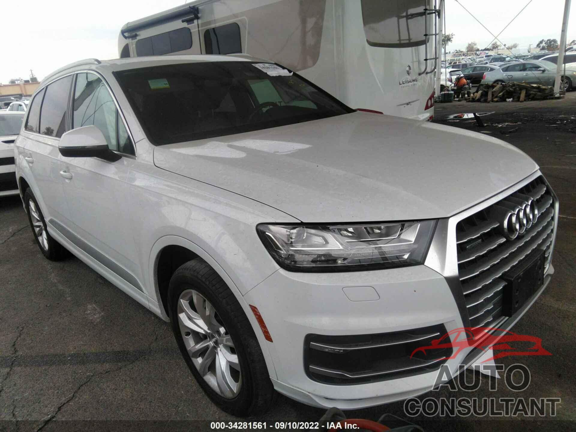 AUDI Q7 2019 - WA1AHAF70KD047509