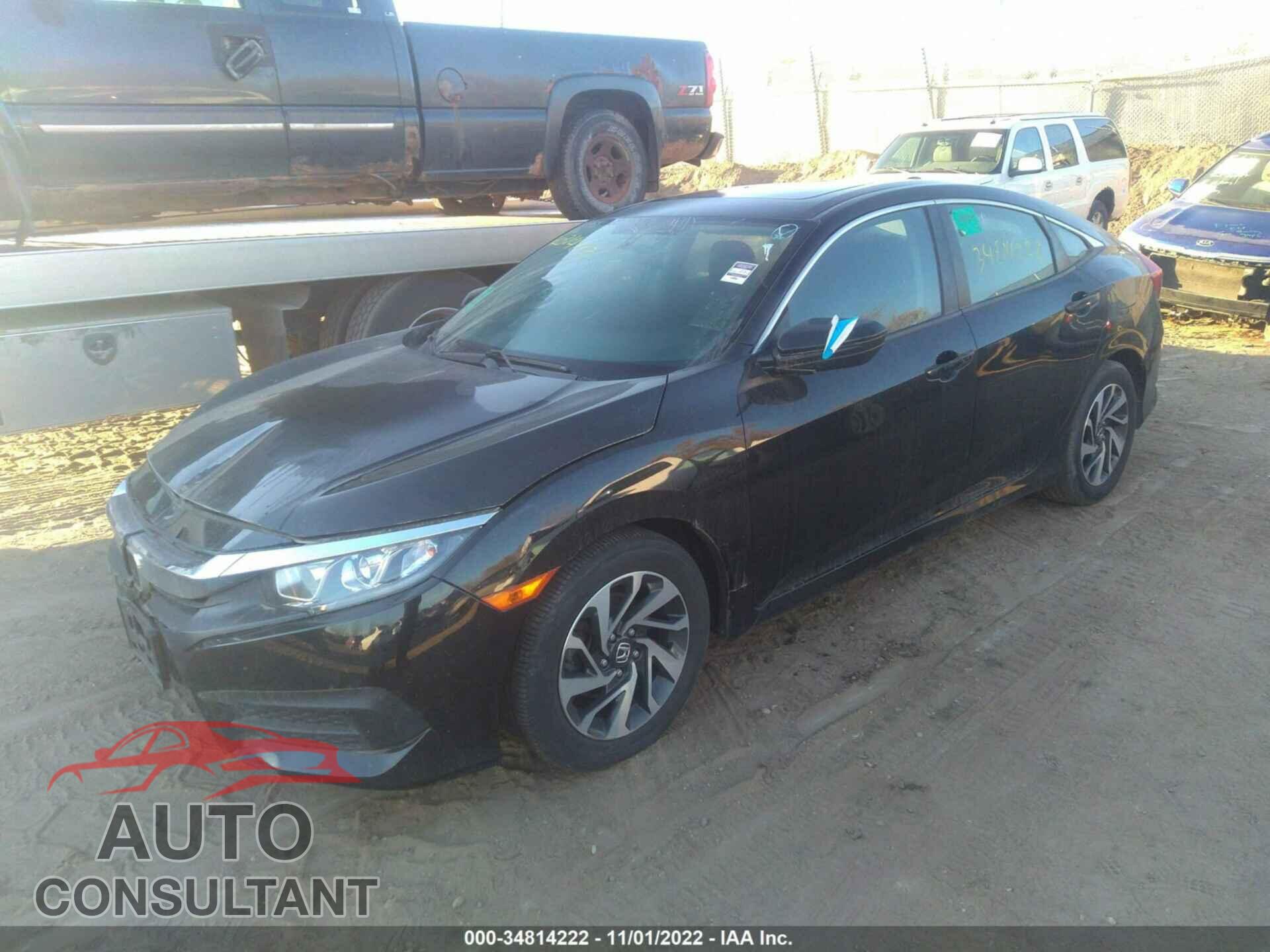 HONDA CIVIC SEDAN 2017 - 19XFC2F78HE035566