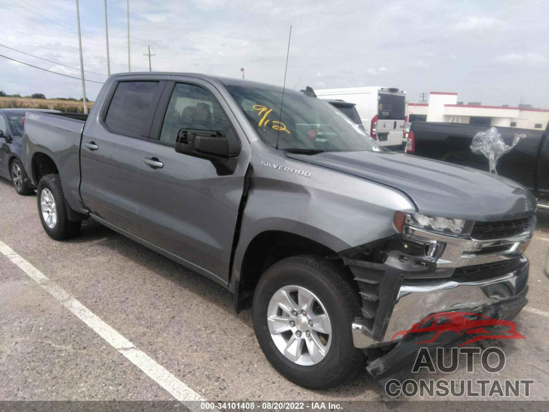 CHEVROLET SILVERADO 1500 2021 - 1GCUYDEDXMZ245659