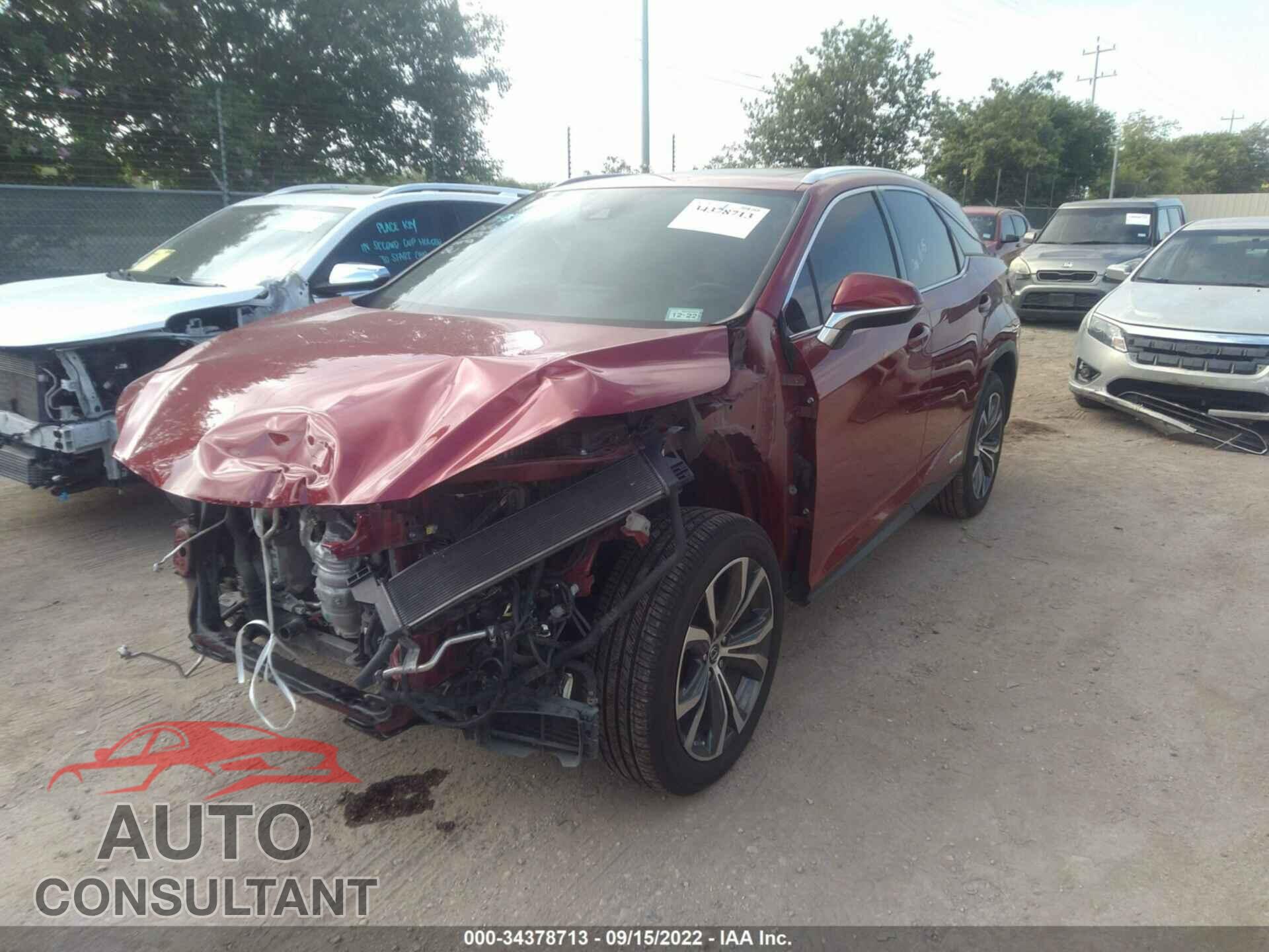 LEXUS RX 2021 - 2T2HGMDA2MC060796