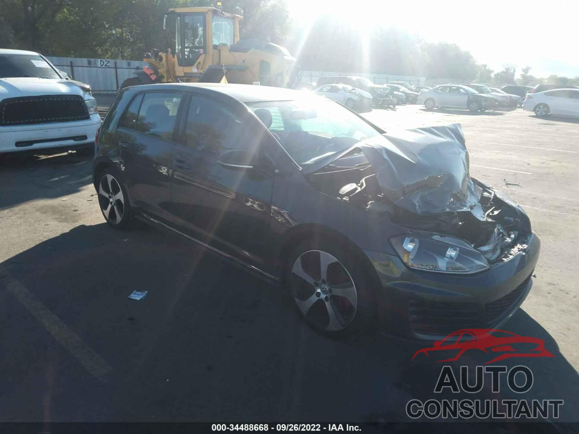 VOLKSWAGEN GOLF GTI 2017 - 3VW5T7AU2HM072654
