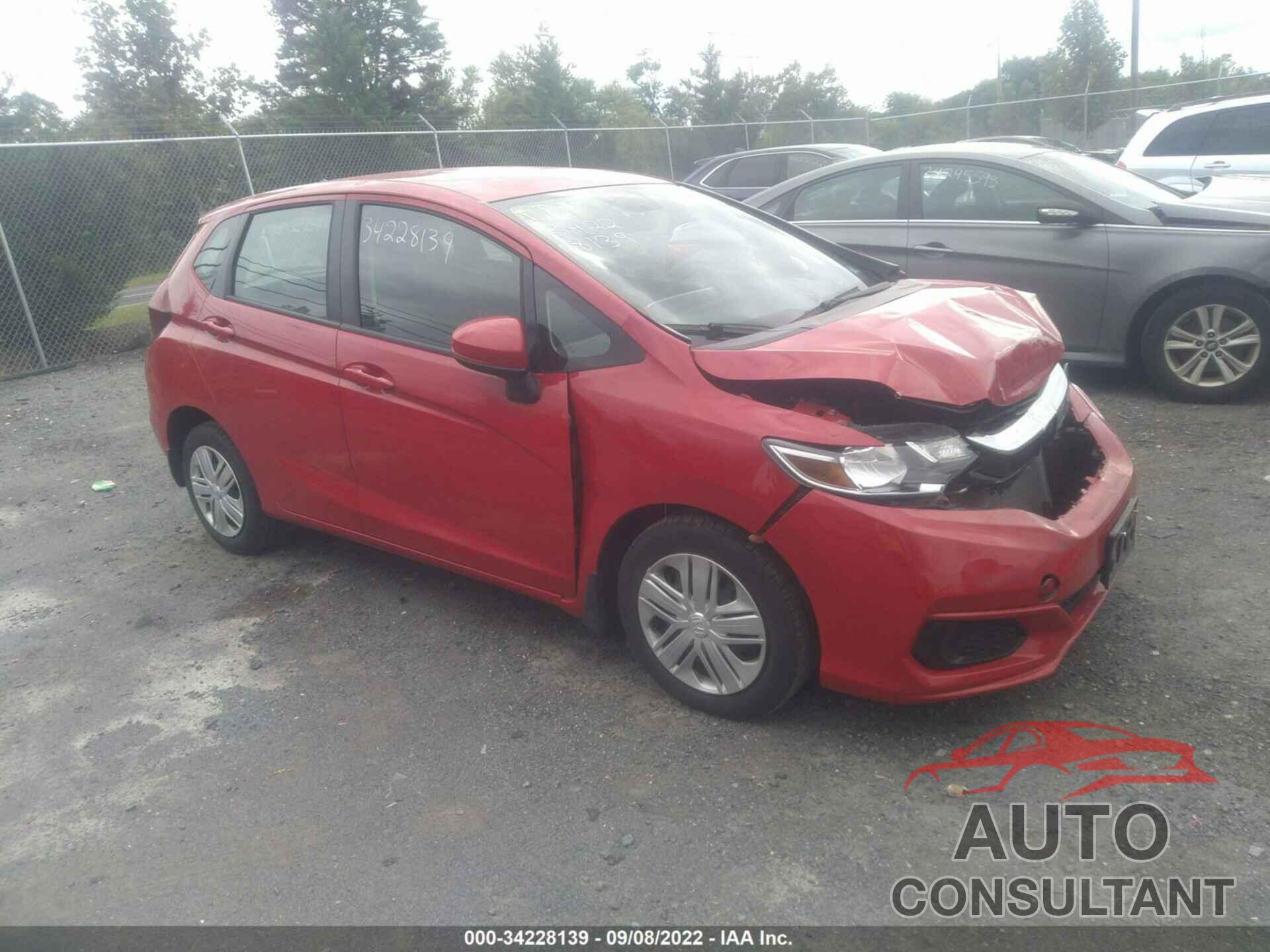 HONDA FIT 2019 - 3HGGK5H43KM732119