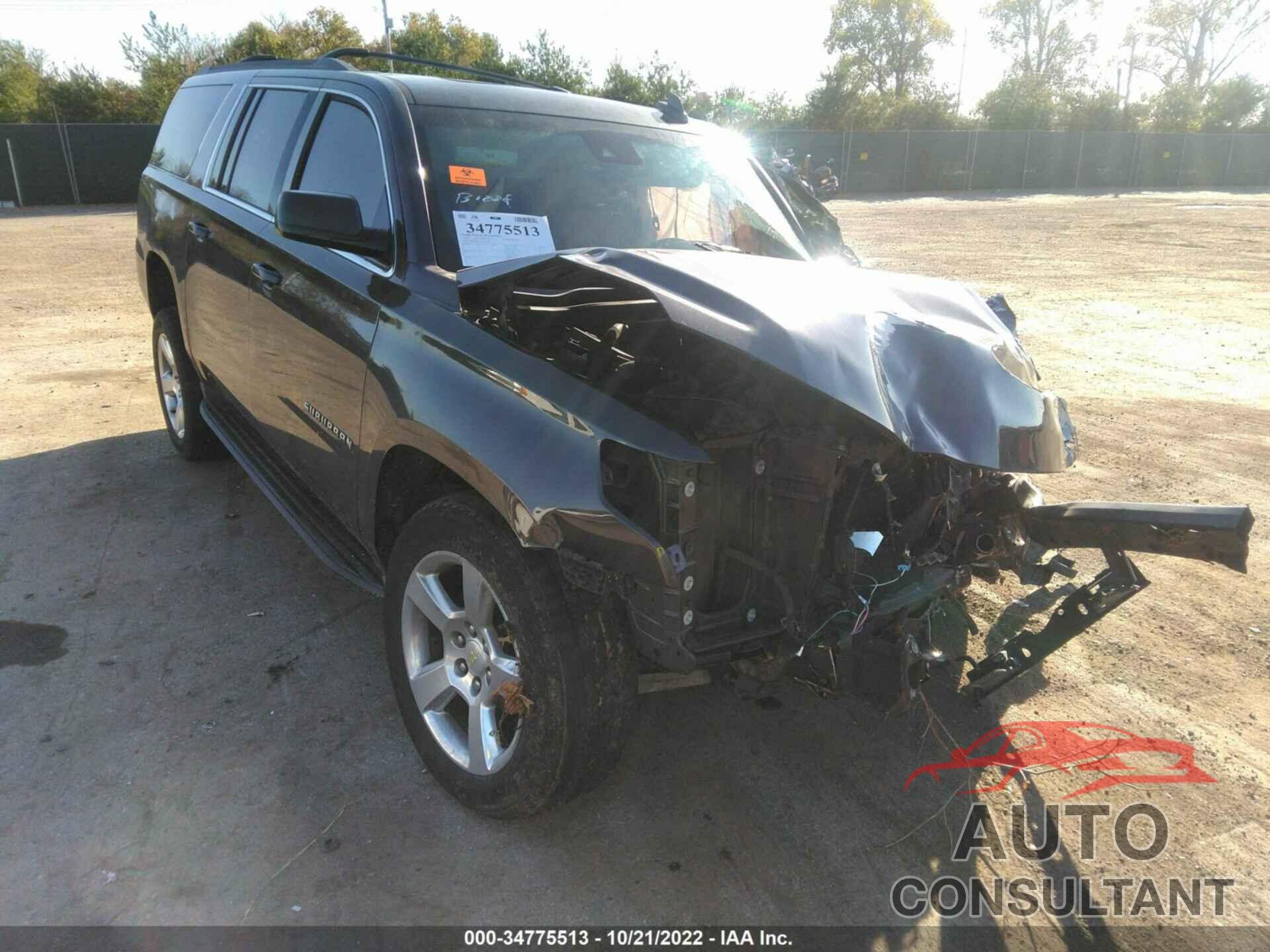 CHEVROLET SUBURBAN 2015 - 1GNSKJKC8FR507188