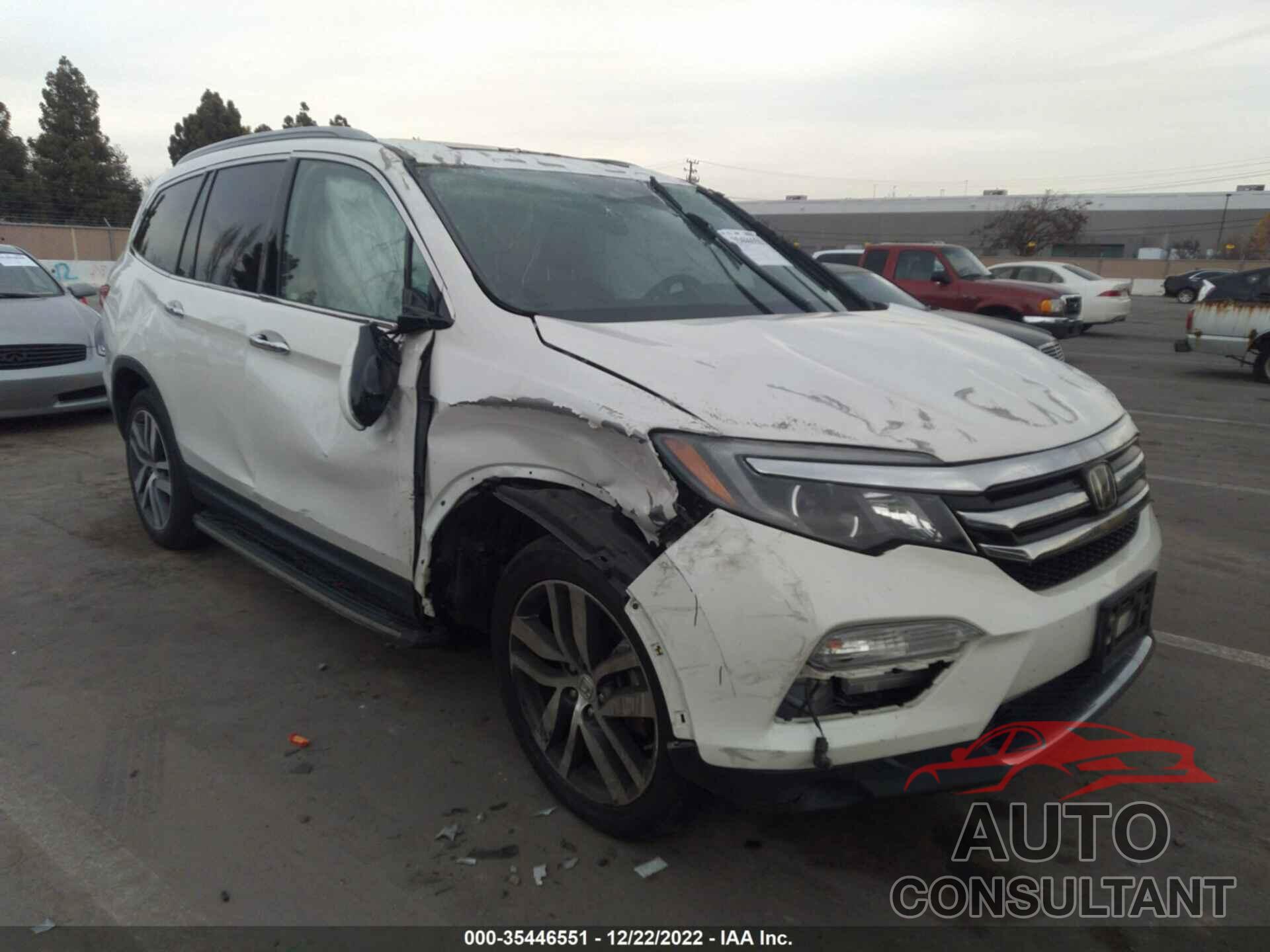 HONDA PILOT 2018 - 5FNYF5H95JB003495
