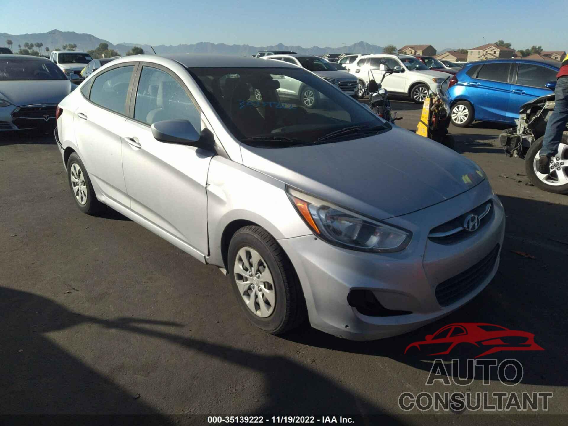 HYUNDAI ACCENT 2016 - KMHCT4AE3GU083640