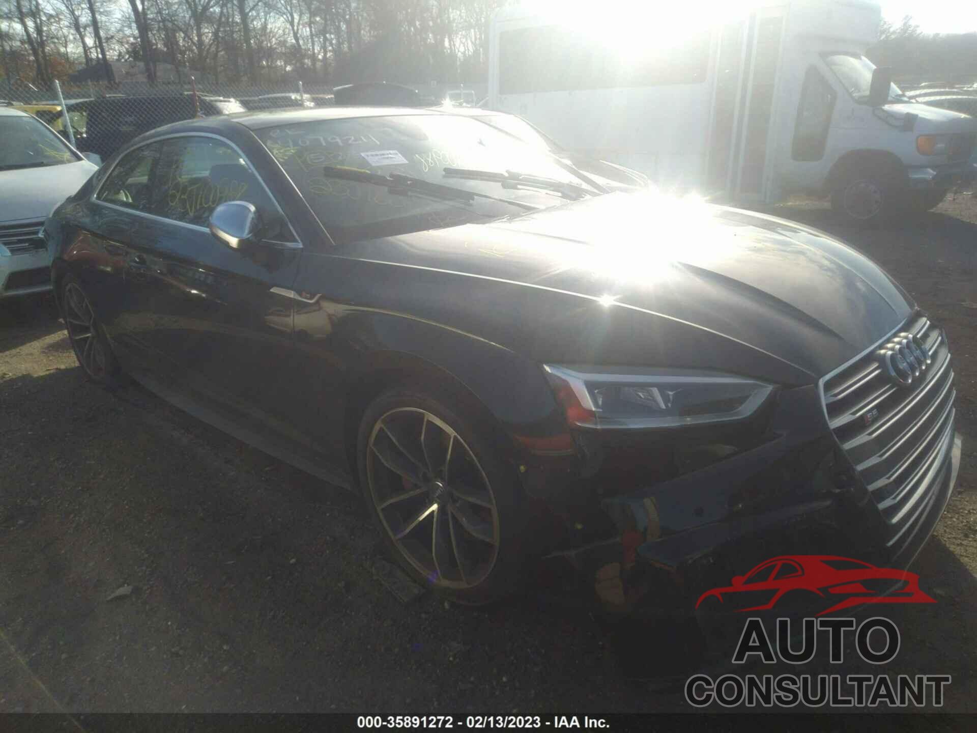 AUDI S5 COUPE 2018 - WAUR4AF58JA006982