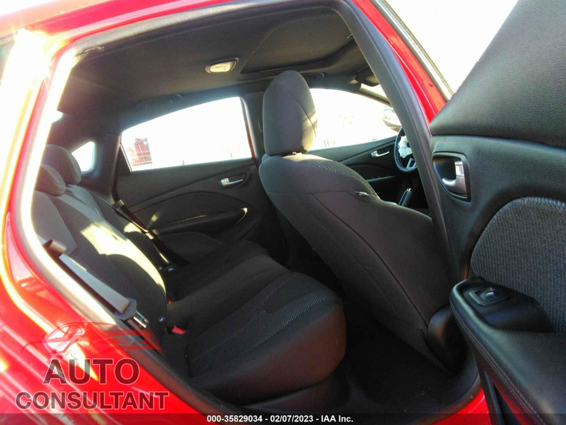 DODGE DART 2016 - 1C3CDFFAXGD820324