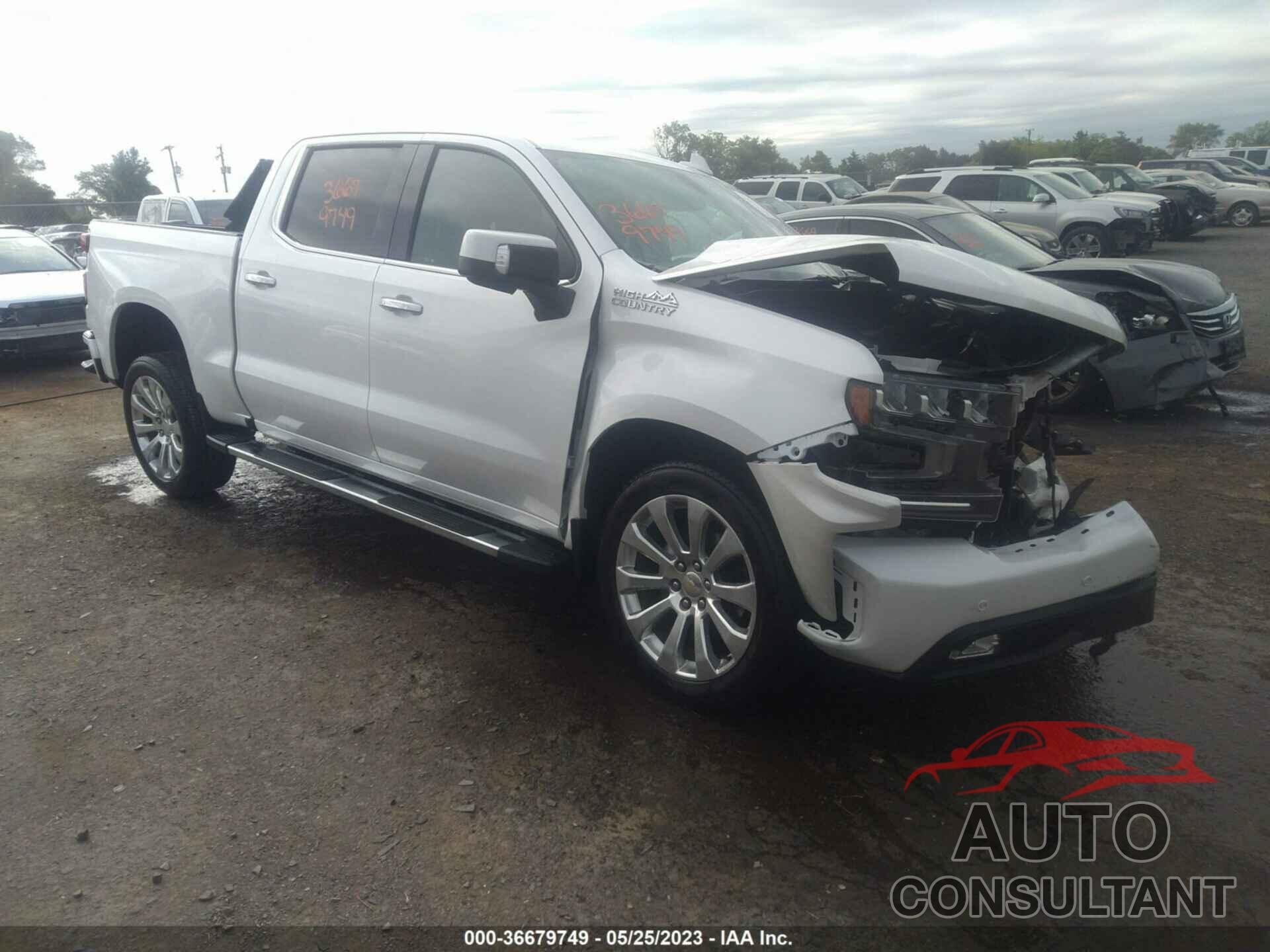 CHEVROLET SILVERADO 1500 2021 - 1GCUYHED4MZ346400