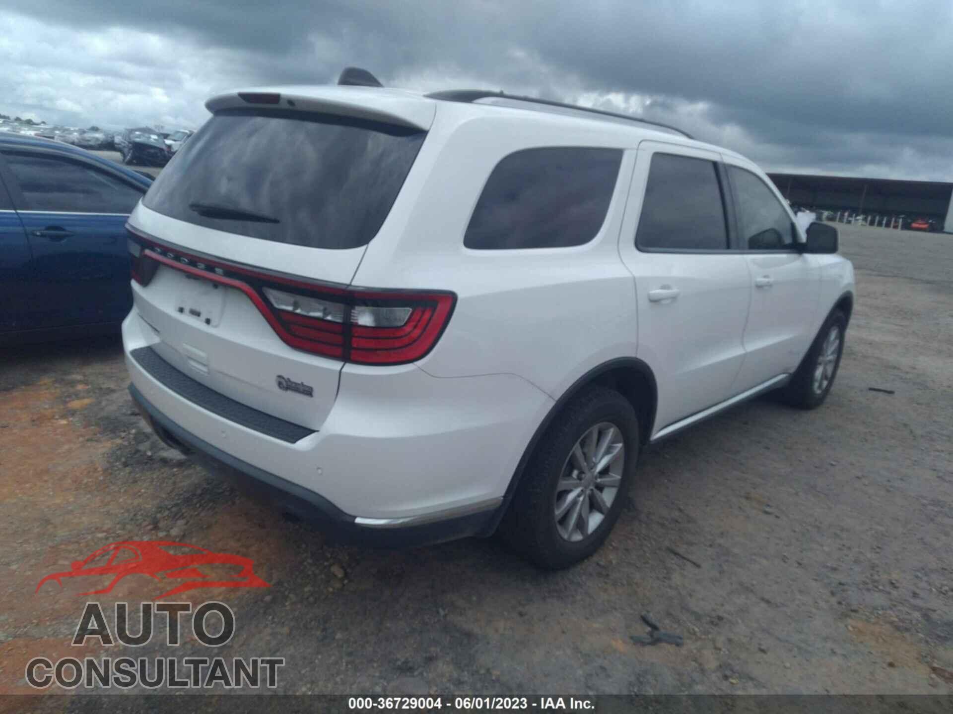 DODGE DURANGO 2017 - 1C4RDHAGXHC737013