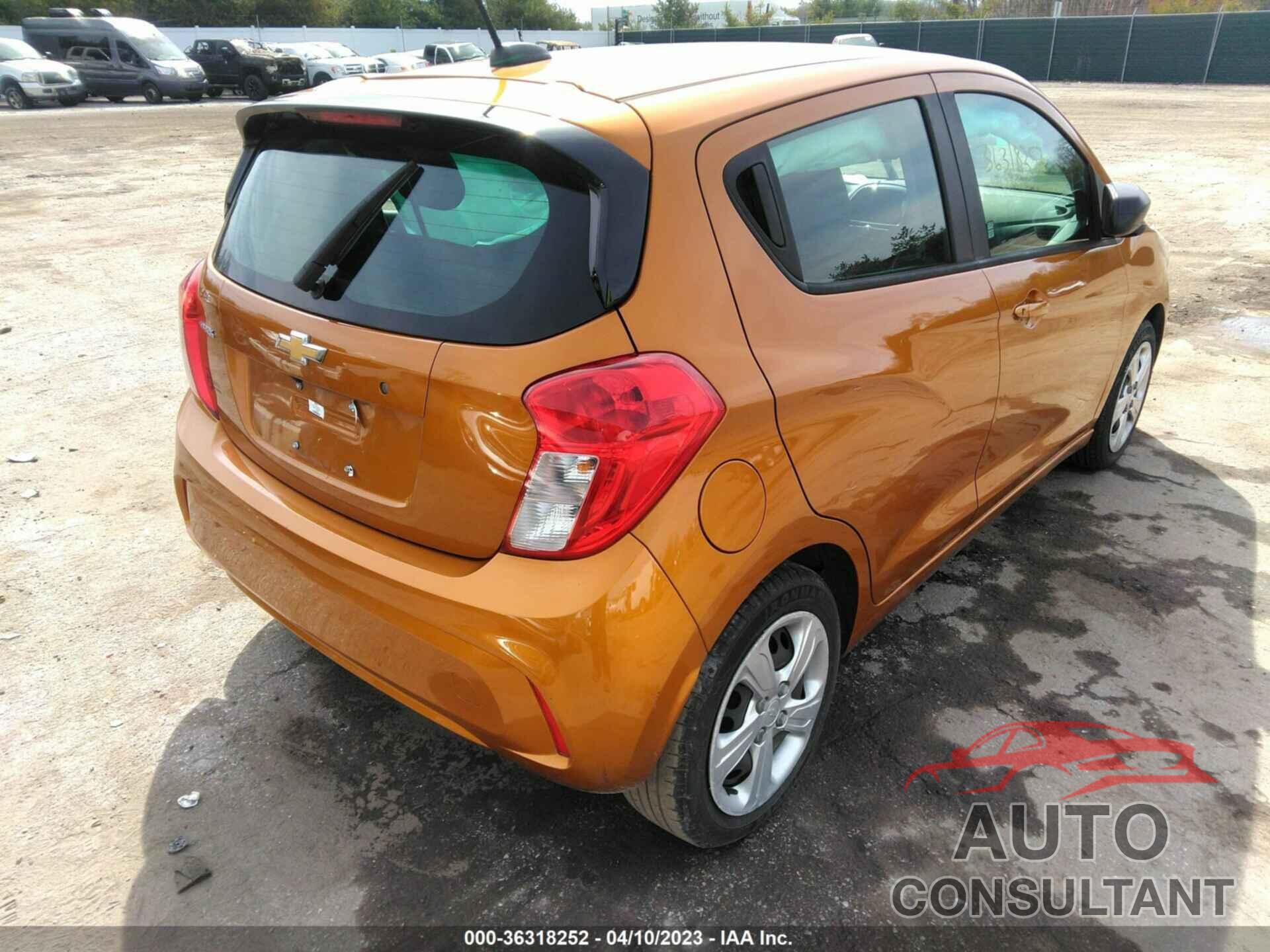 CHEVROLET SPARK 2019 - KL8CB6SA2KC814998