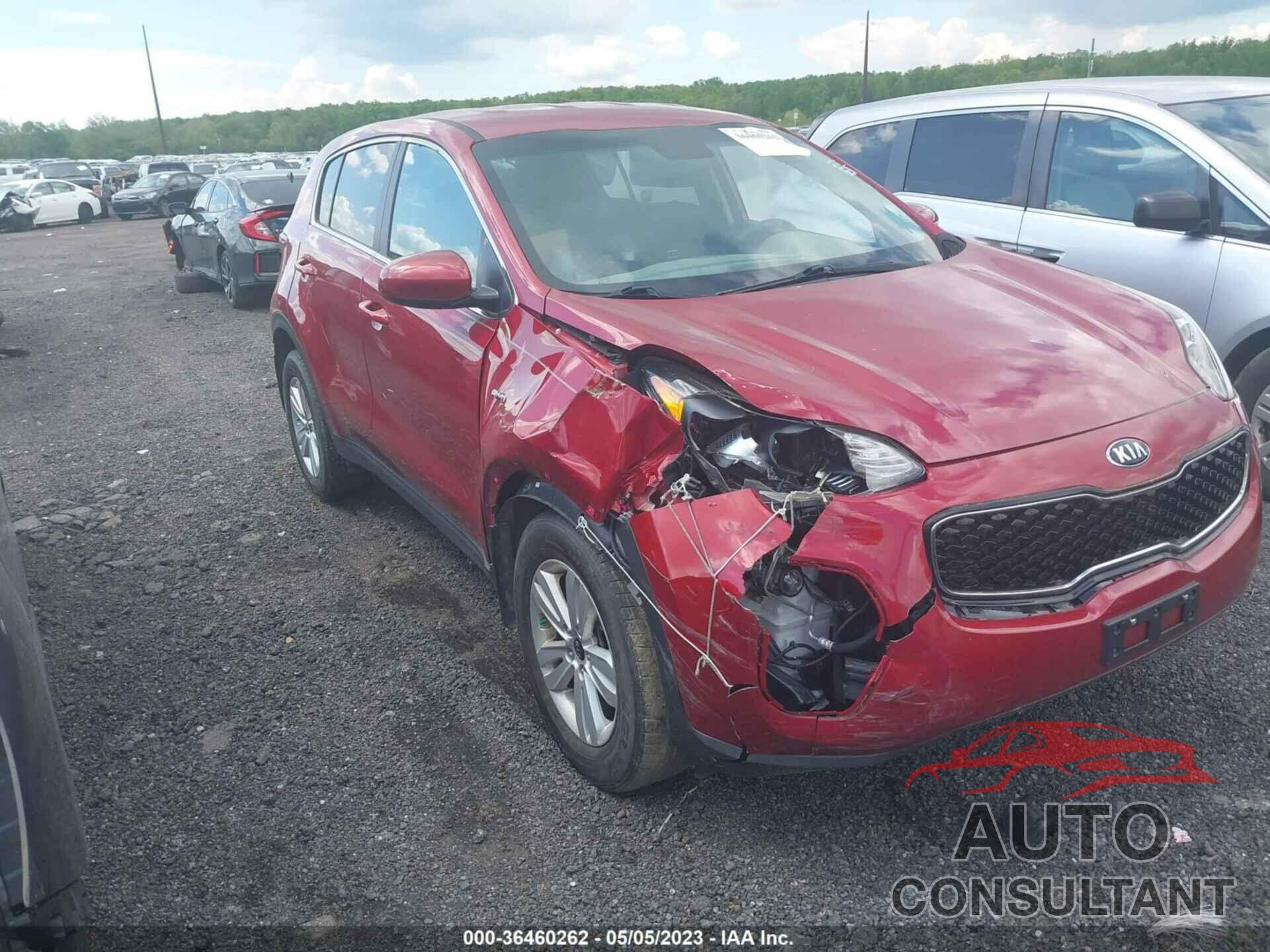 KIA SPORTAGE 2018 - KNDPMCAC3J7458749