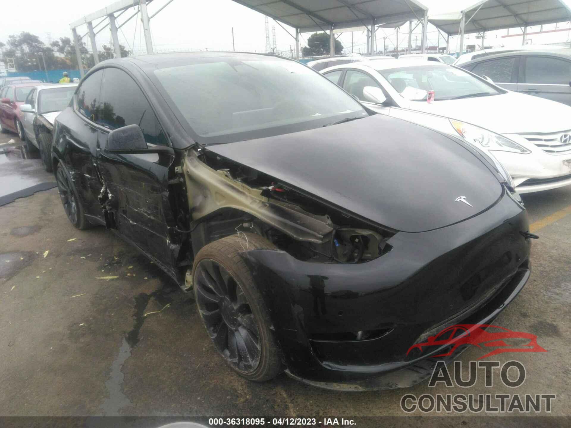 TESLA MODEL Y 2022 - 7SAYGDEF1NF490477