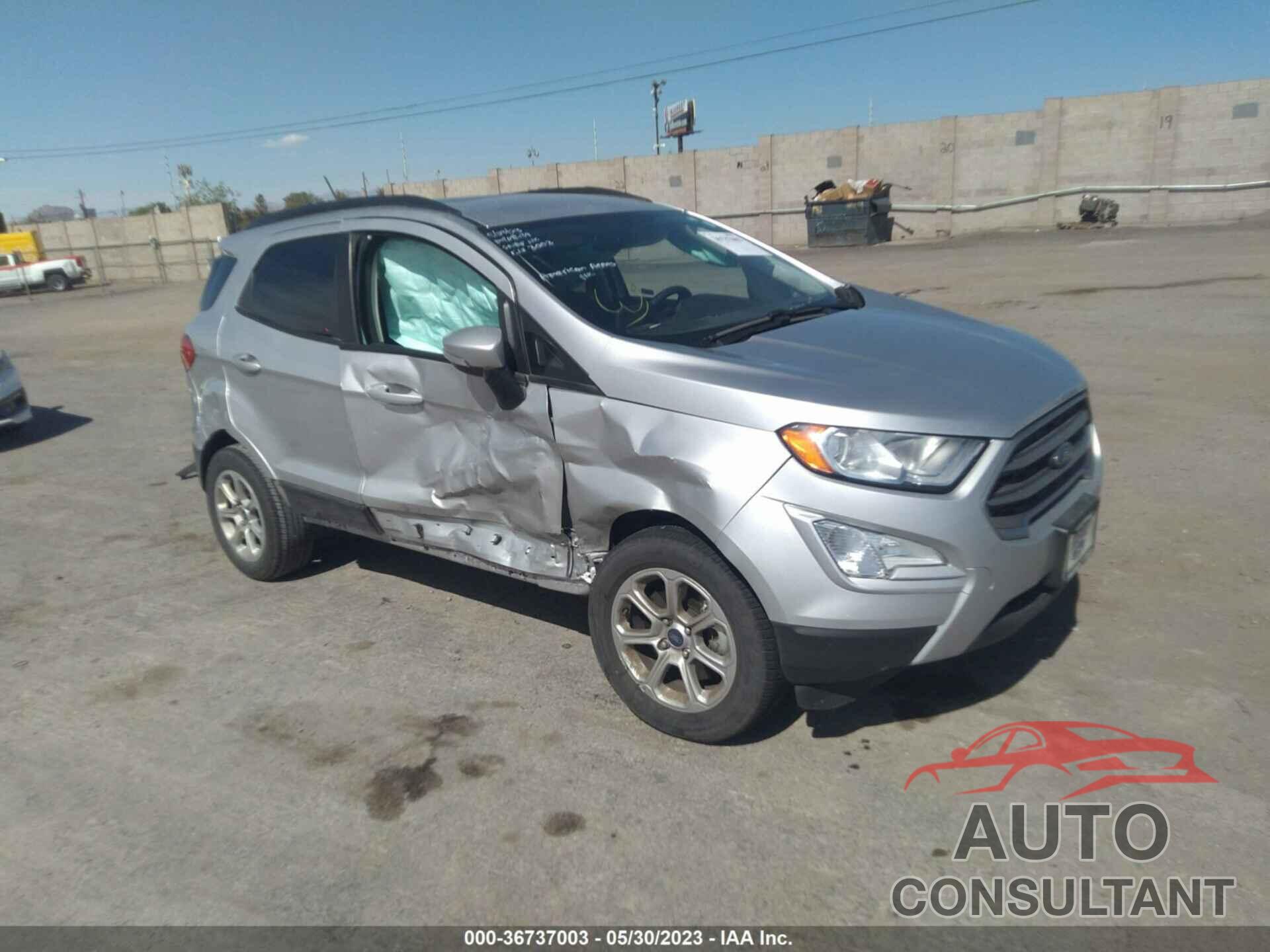 FORD ECOSPORT 2021 - MAJ3S2GE8MC454334