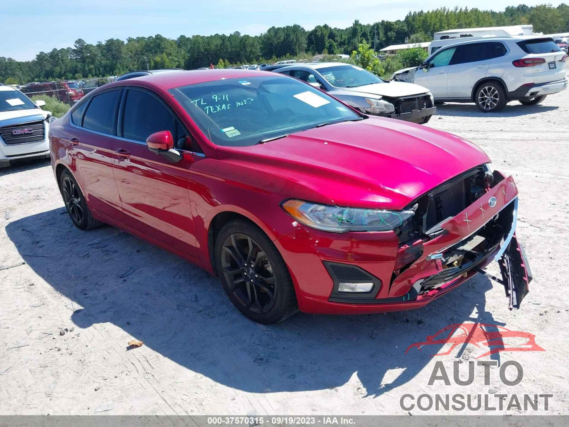 FORD FUSION 2020 - 3FA6P0HD7LR169116