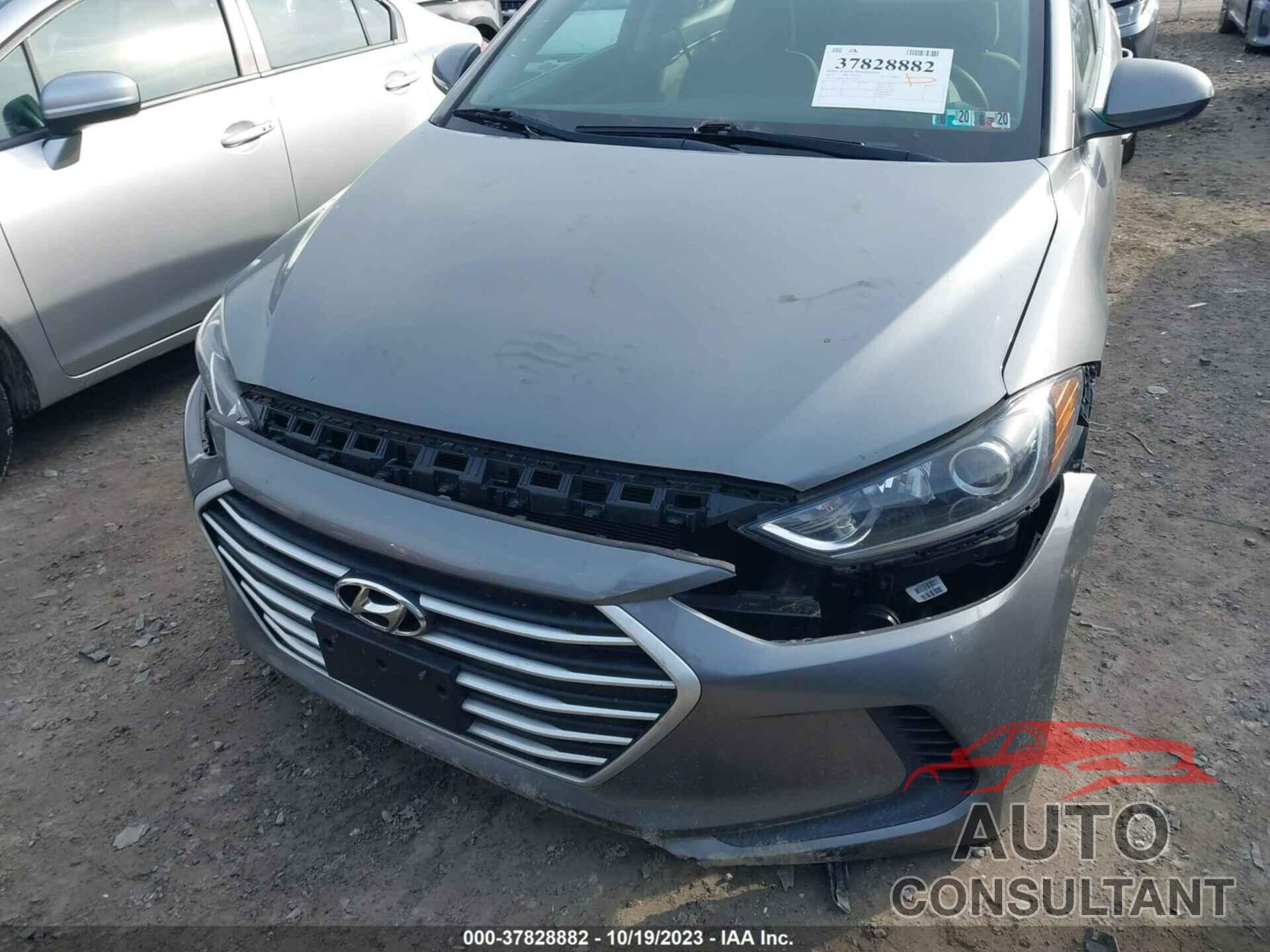 HYUNDAI ELANTRA 2018 - 5NPD84LF2JH356262