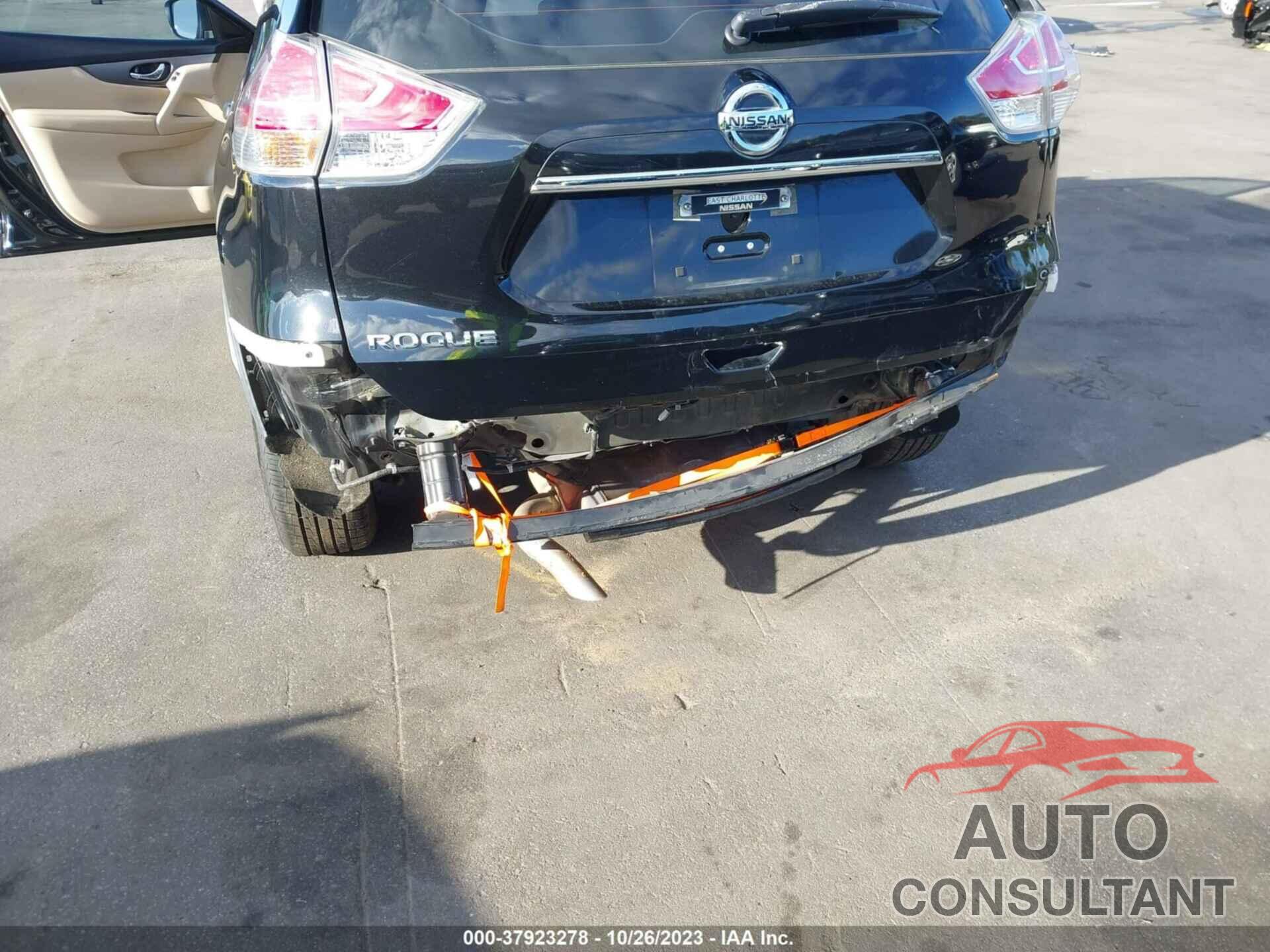 NISSAN ROGUE 2016 - KNMAT2MT6GP678930