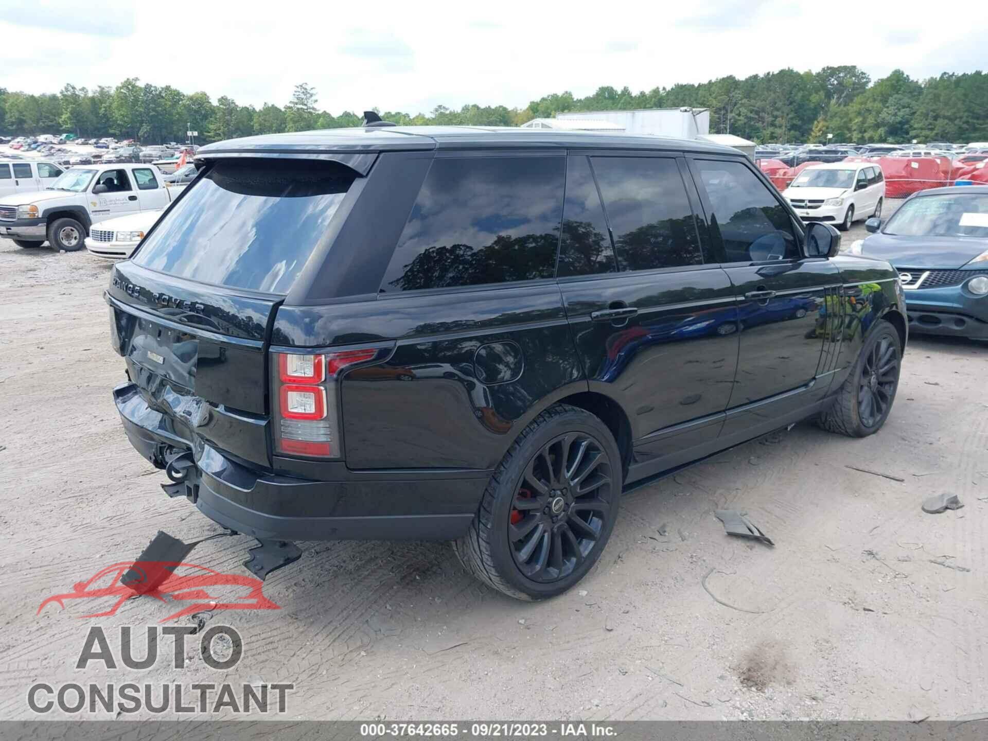 LAND ROVER RANGE ROVER 2016 - SALGS2EF9GA316091