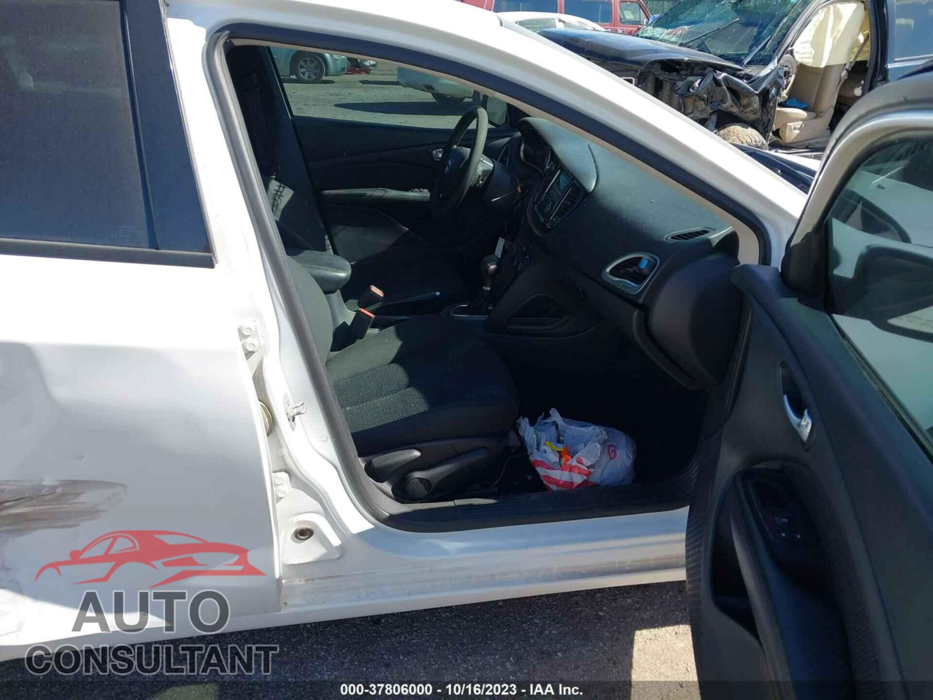 DODGE DART 2016 - 1C3CDFAA1GD564341