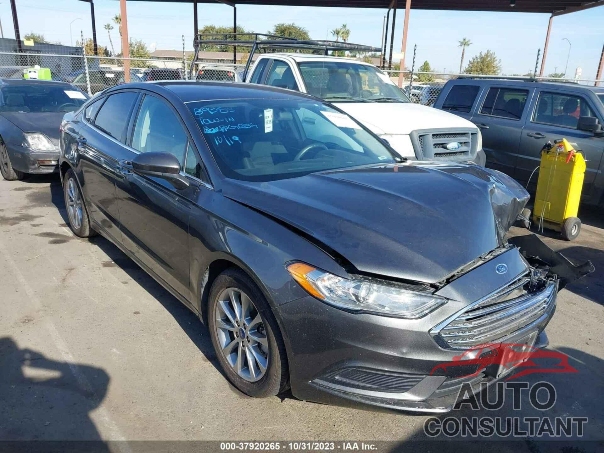FORD FUSION 2017 - 3FA6P0H74HR408607