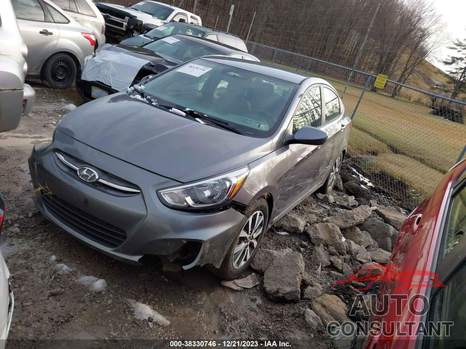 HYUNDAI ACCENT 2017 - KMHCT4AE8HU328563