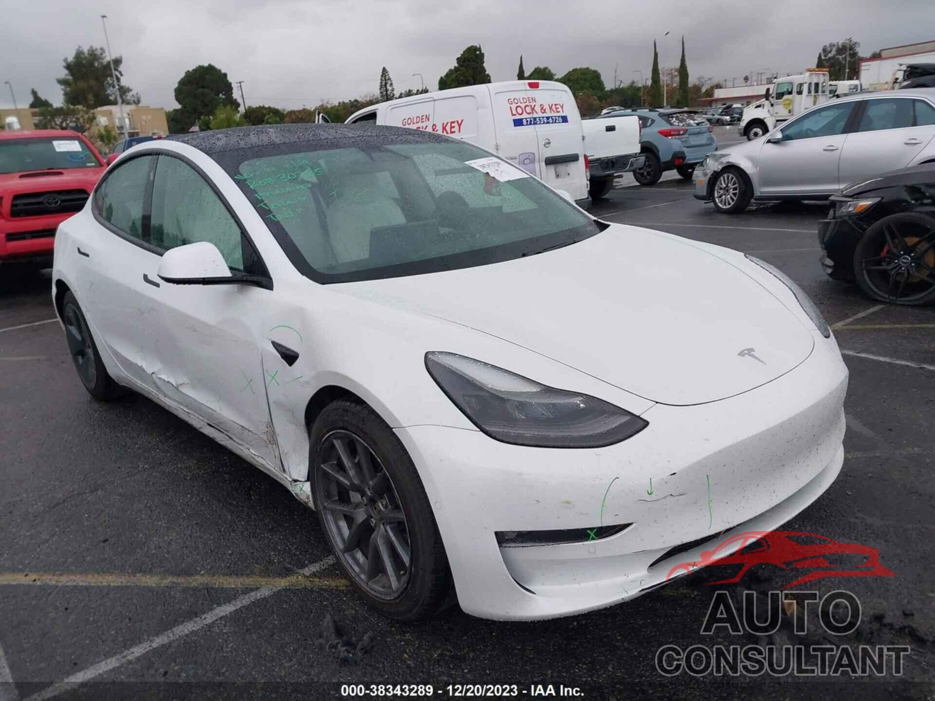 TESLA MODEL 3 2021 - 5YJ3E1EB7MF876148